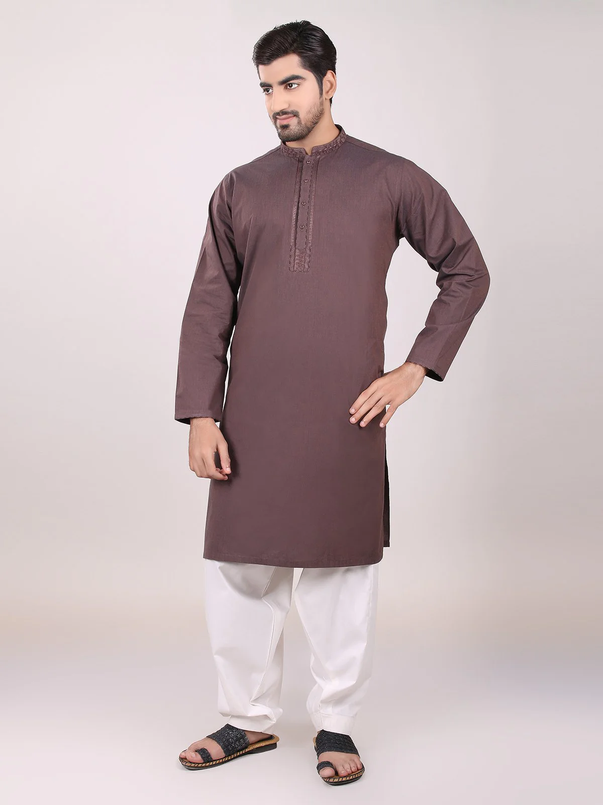 Shalwar Kameez - 40370-S Mens S-Suit
