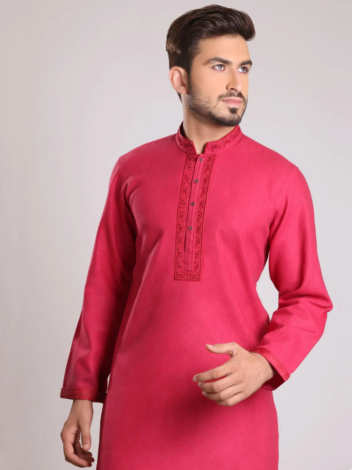 Kurta - 9191-W Mens Kurta