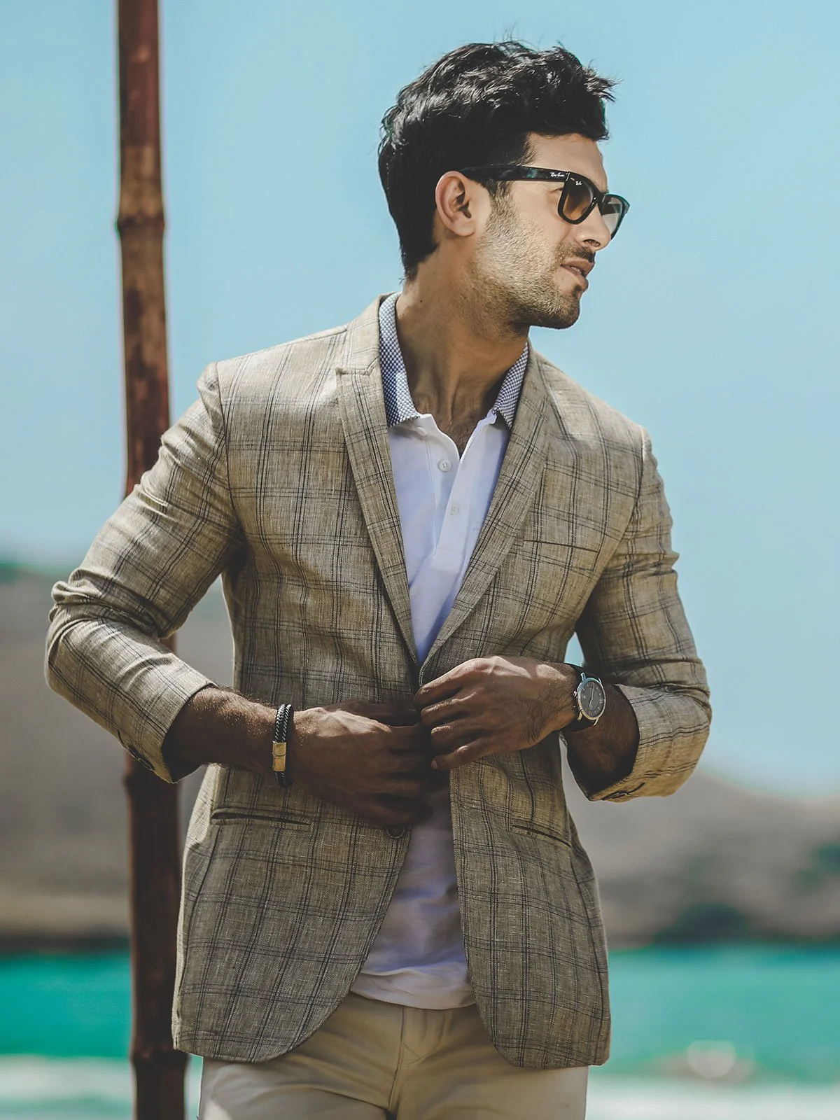 Check Blazer - EMTB18-6669 - Image 2