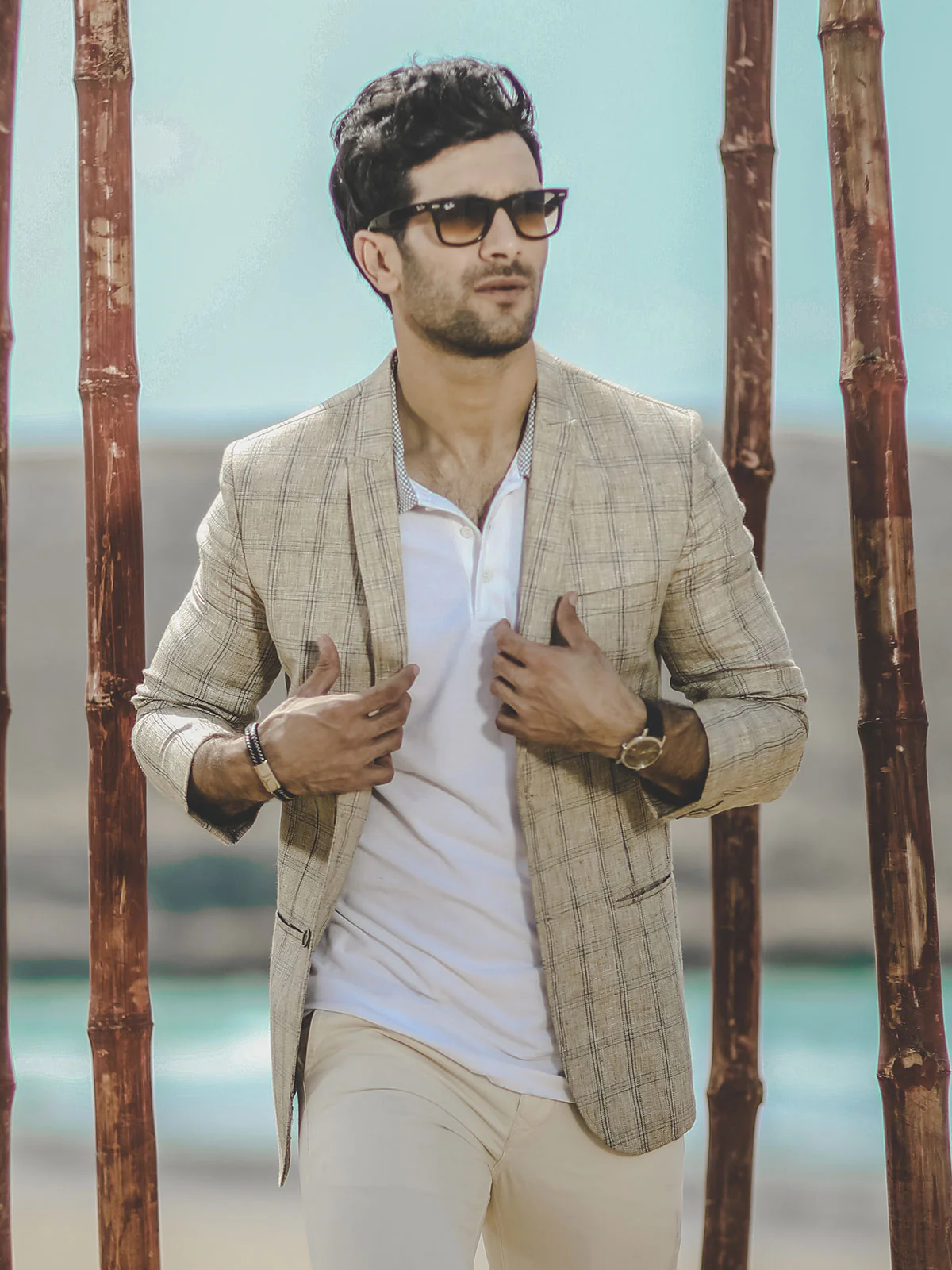 Check Blazer - EMTB18-6669 - Image 3