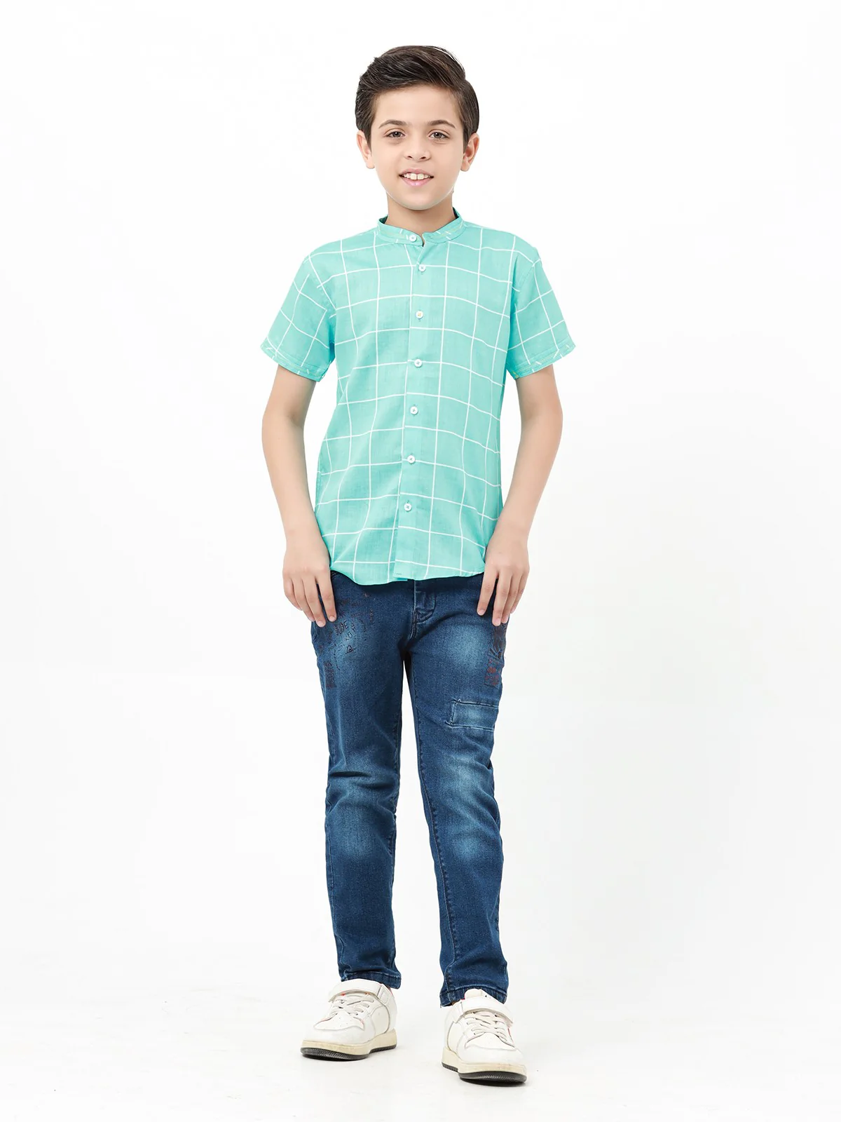 Half Sleeves Printed Shirt - EBTS22-27443