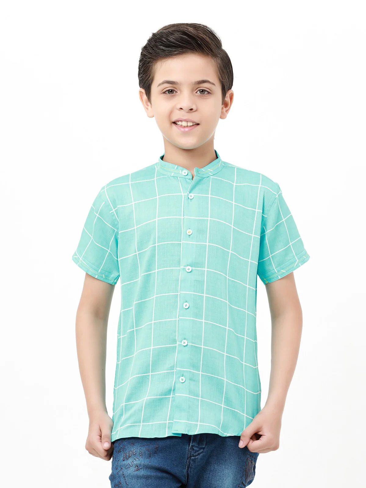 Half Sleeves Printed Shirt - EBTS22-27443 - Image 2