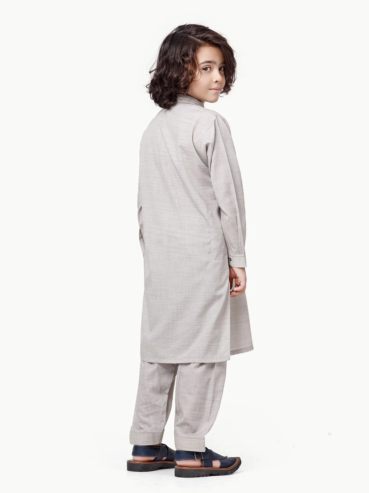 Embroidered Blended Shalwar Kameez - EBTKS23-3867 - Image 5