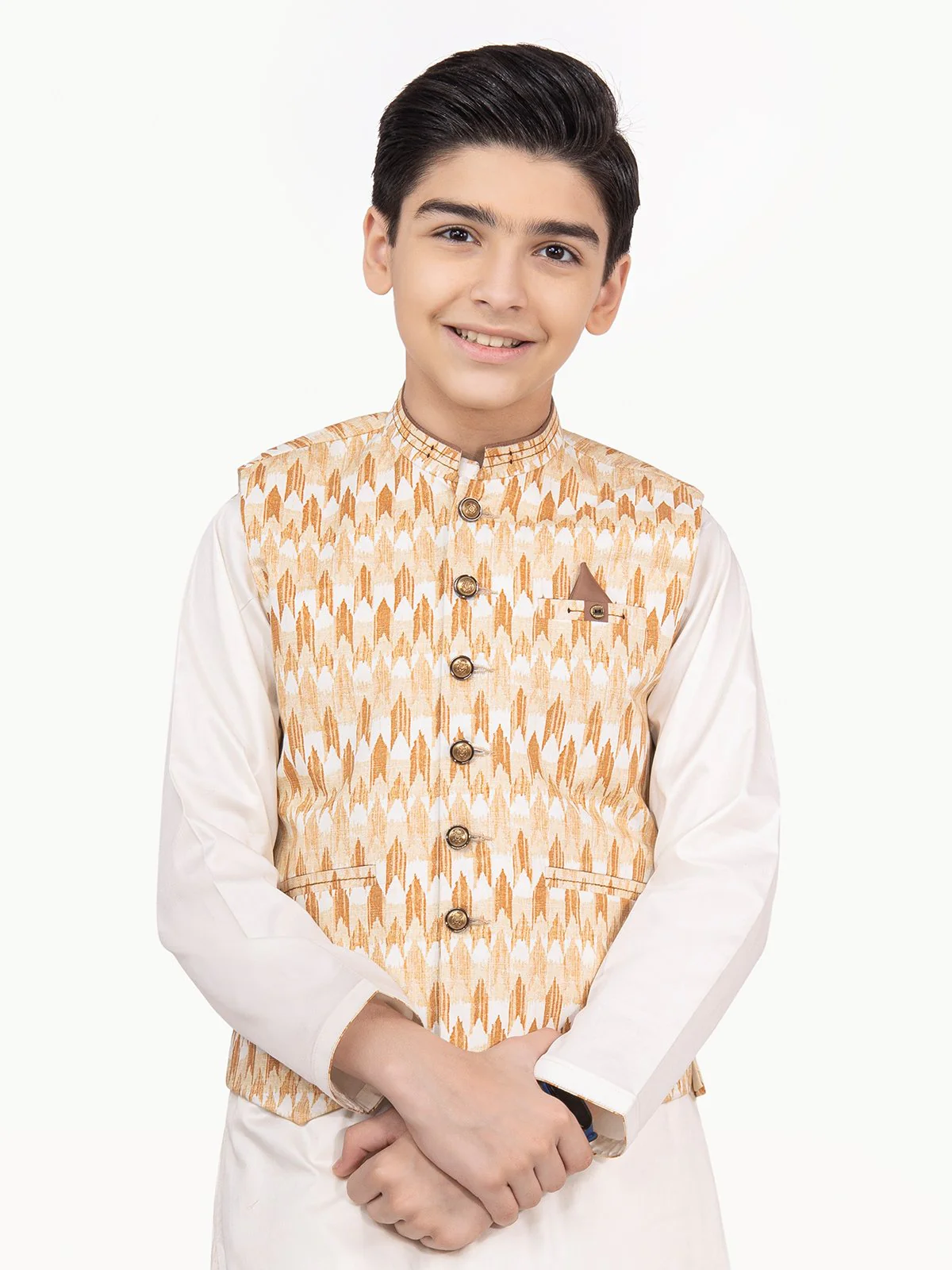 Cotton Waistcoat Suit - EBTWCS22-25159 - Image 2