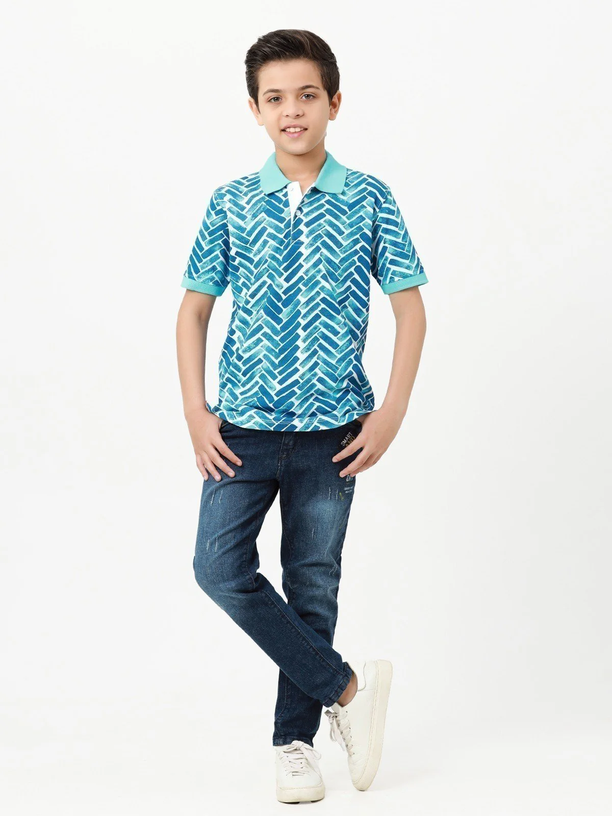 All Over Print Polo - EBTPS23-014