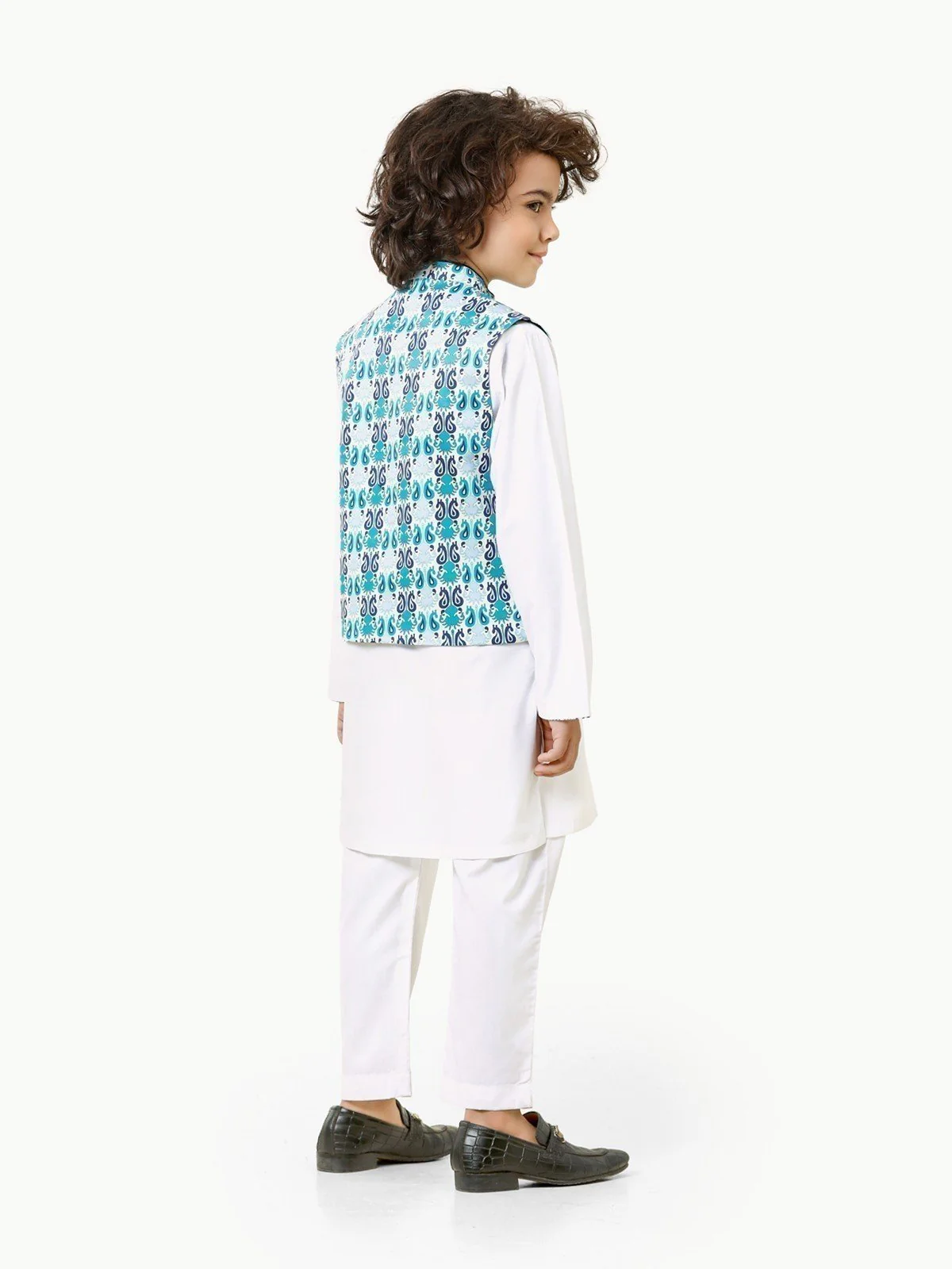 Cotton Waistcoat Suit - EBTWCS23-25173 - Image 6