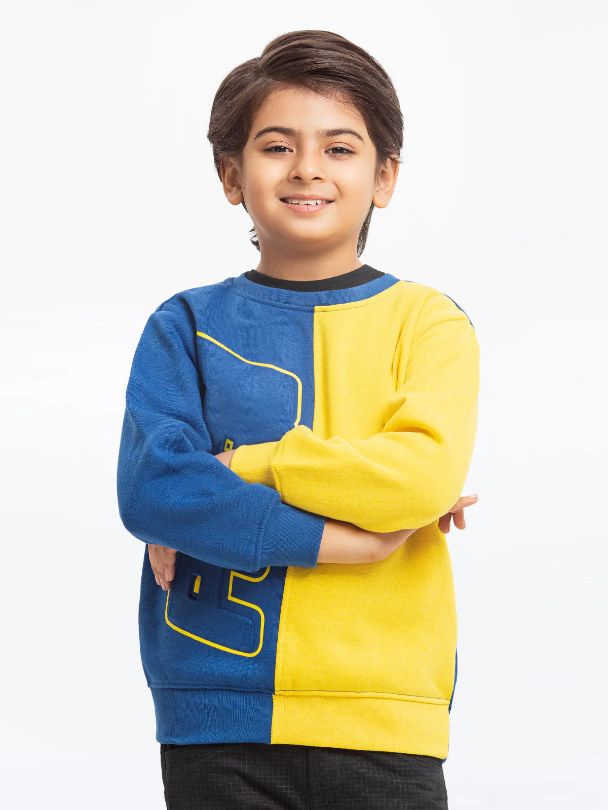 Crew Neck Play Sweatshirt - EBTSS23-012 - Image 3