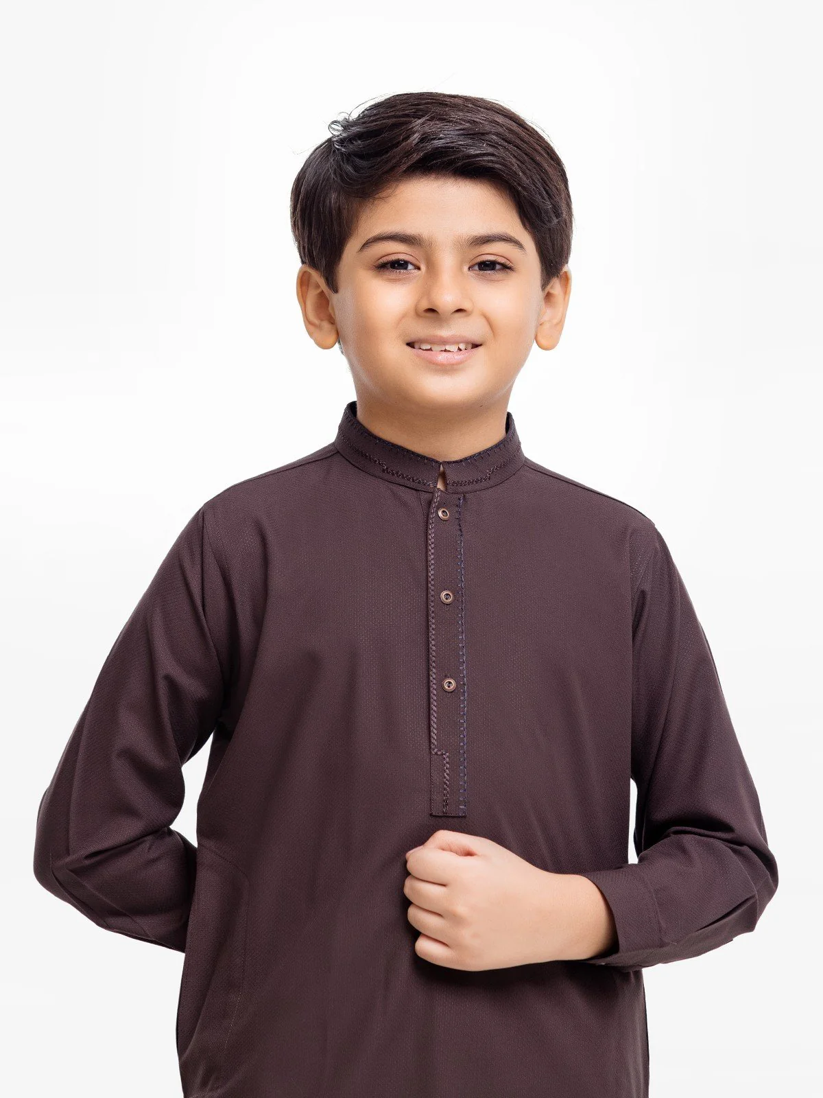 Embroidered Blended Shalwar Kameez - EBTKS23-3877 - Image 2