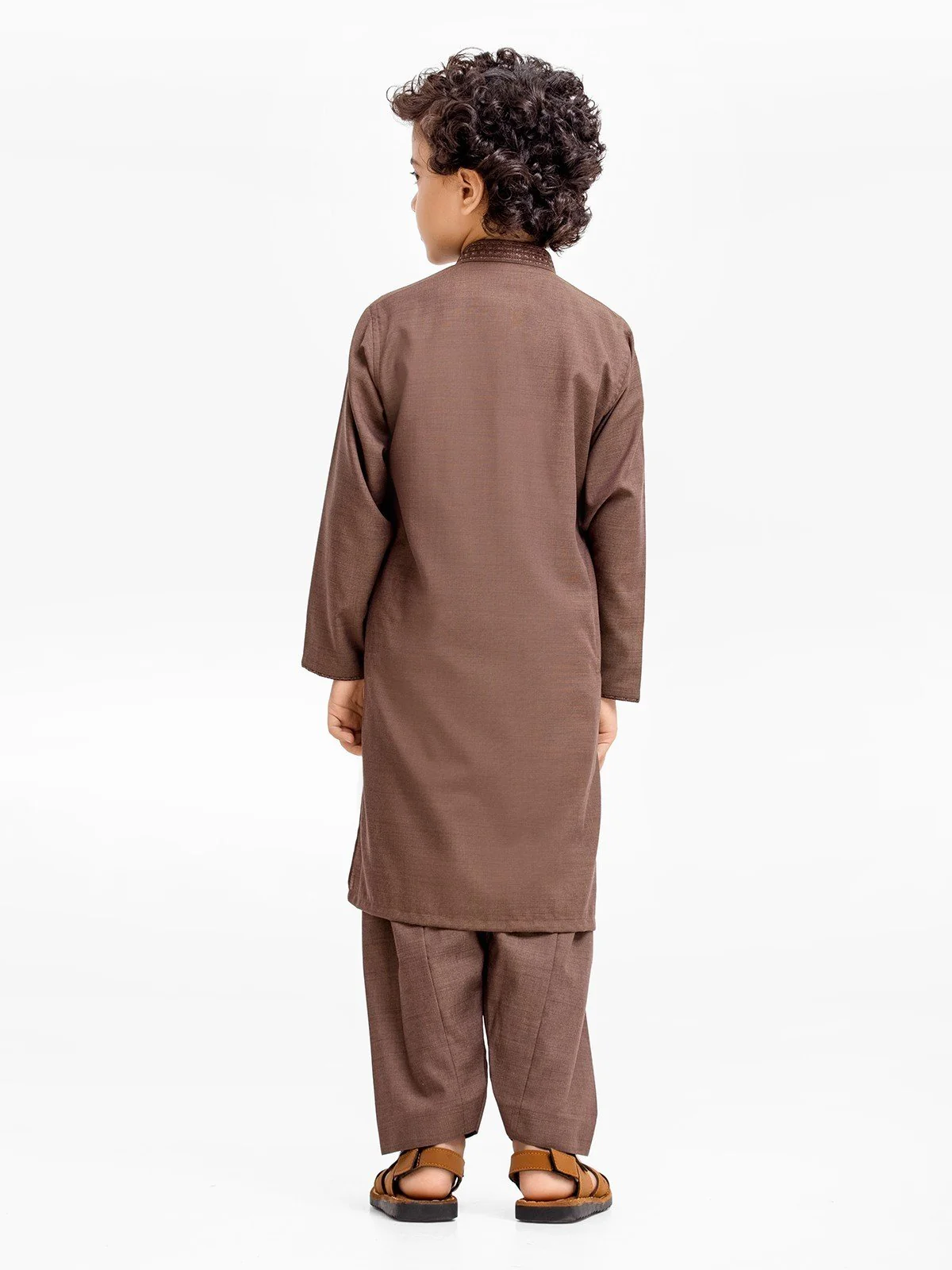 Embroidered Blended Shalwar Kameez - EBTKS23-3878 - Image 6