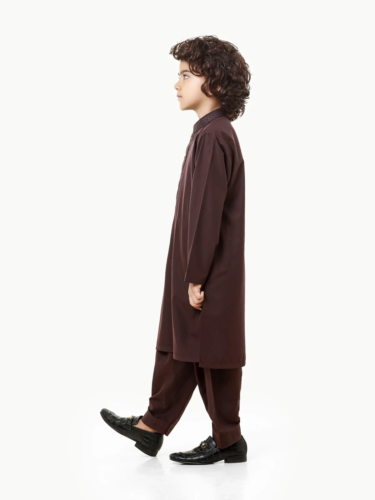Embroidered Blended Shalwar Kameez - EBTKS23-3812 - Image 3