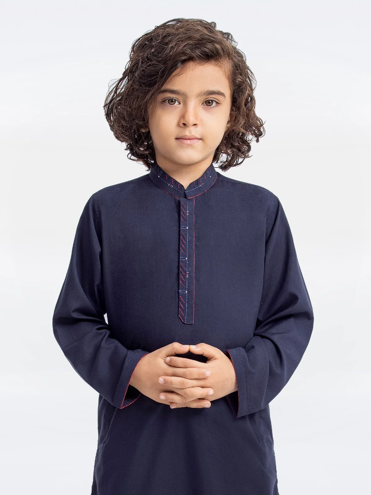 Embroidered Blended Shalwar Kameez - EBTKS23-3861 - Image 2