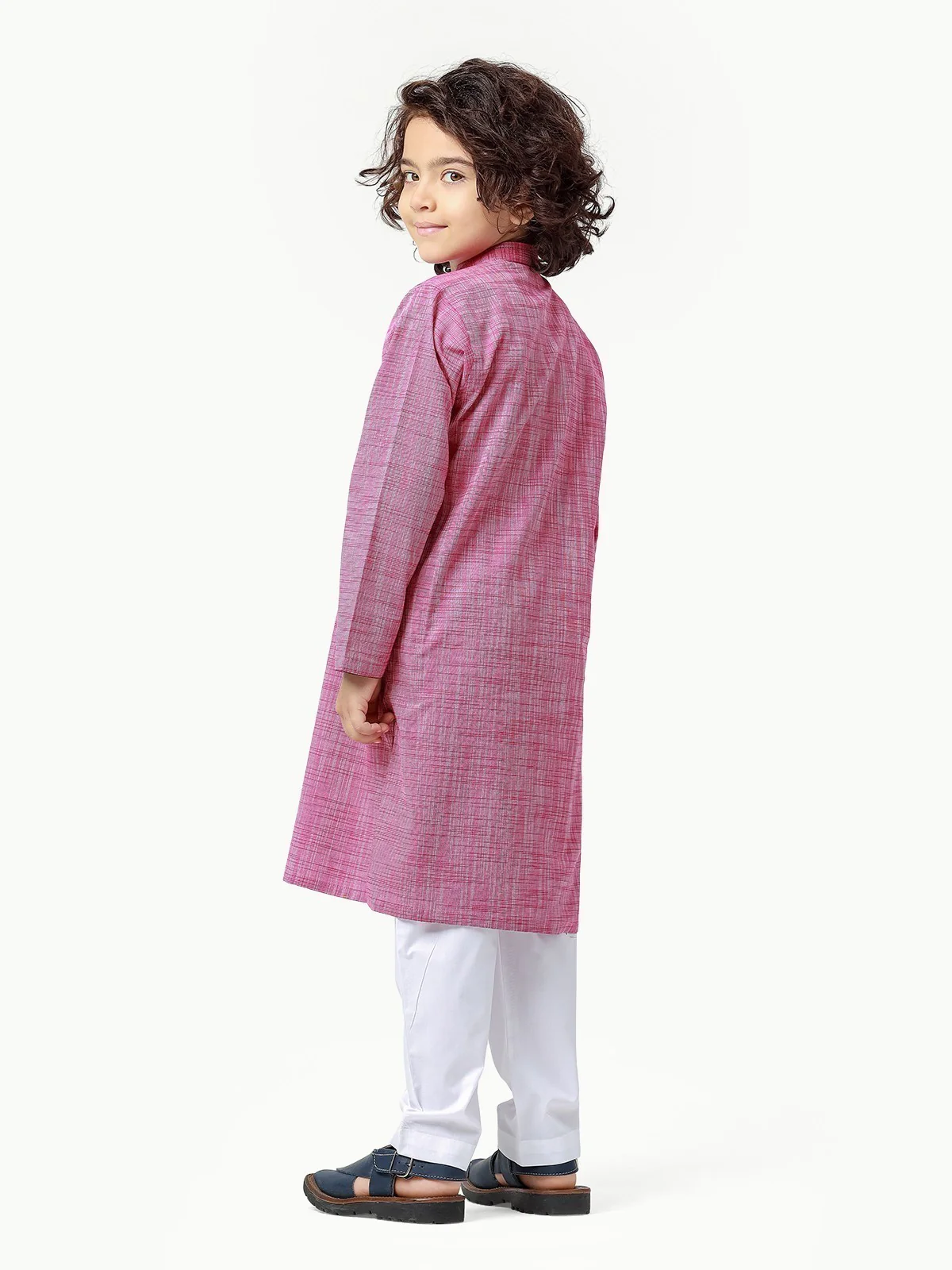 Embroidered Cotton Kurta - EBTK22-3851 - Image 5