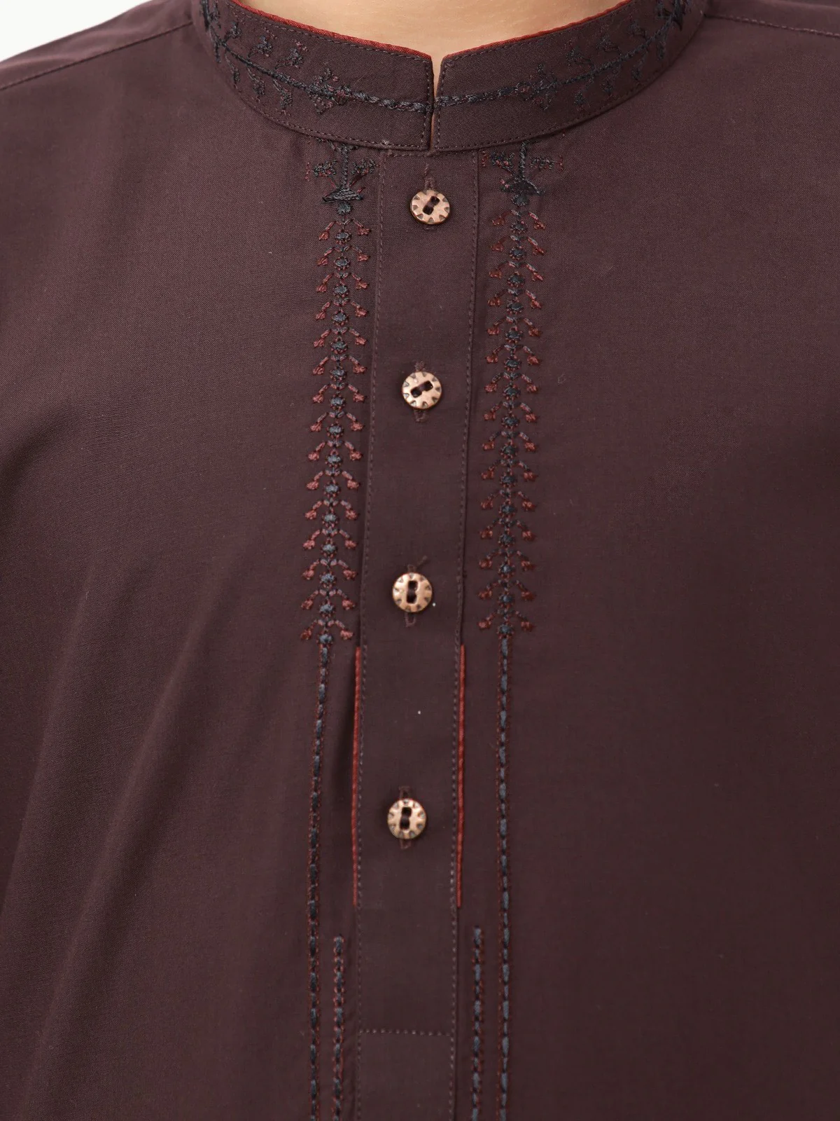 Embroidered Blended Shalwar Kameez - EBTKS23-3863 - Image 3