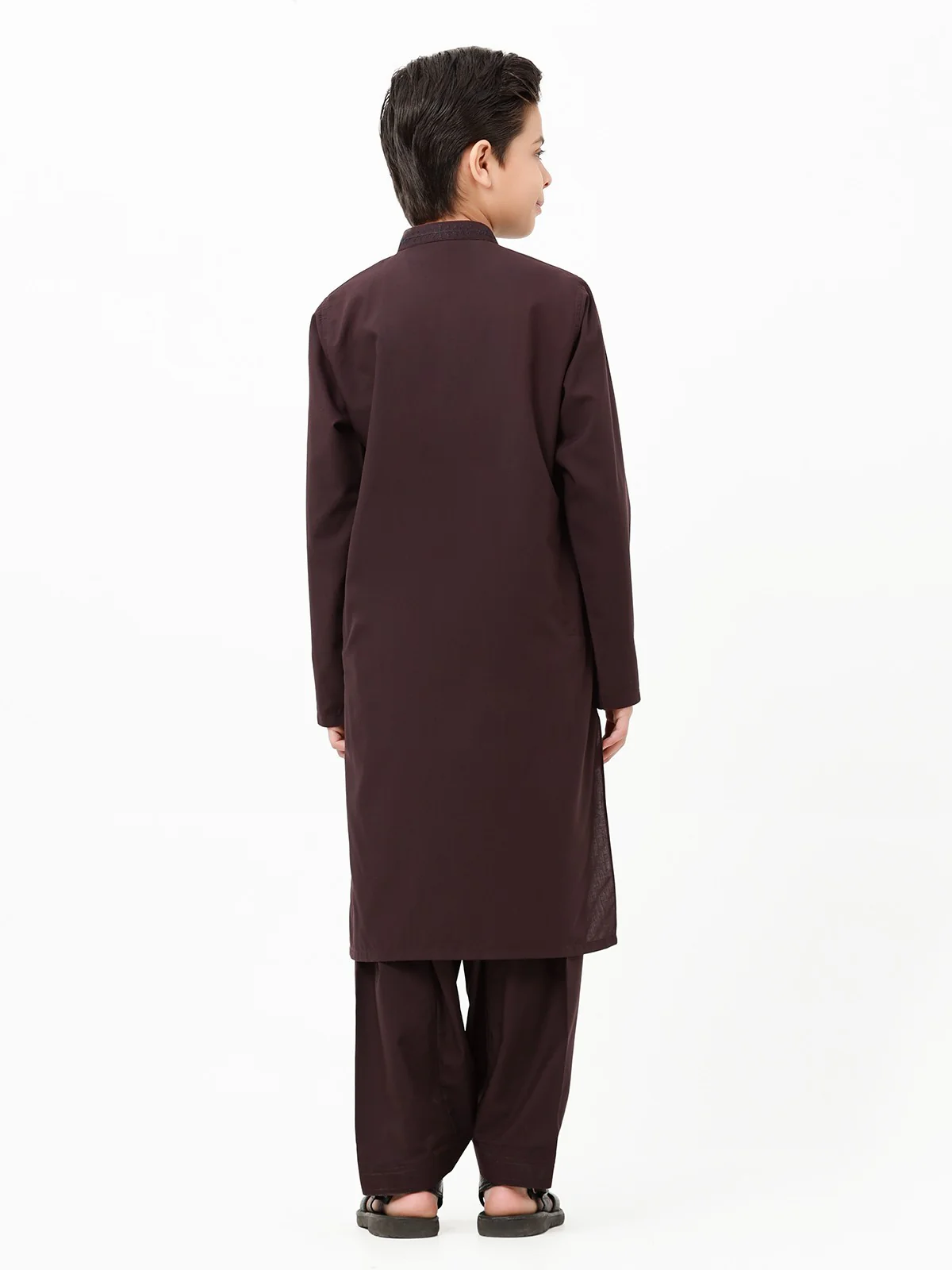 Embroidered Blended Shalwar Kameez - EBTKS23-3863 - Image 5