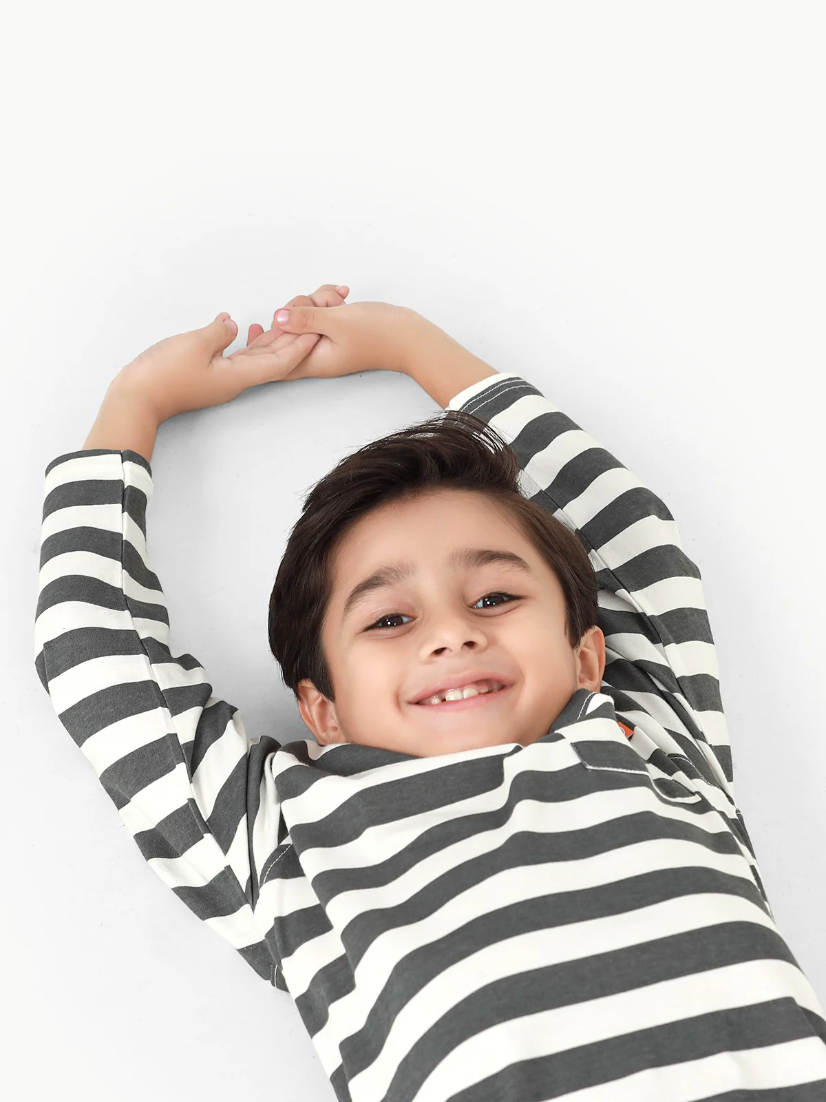 Full Sleeves Striped Tee - EBTGF22-012 - Image 3