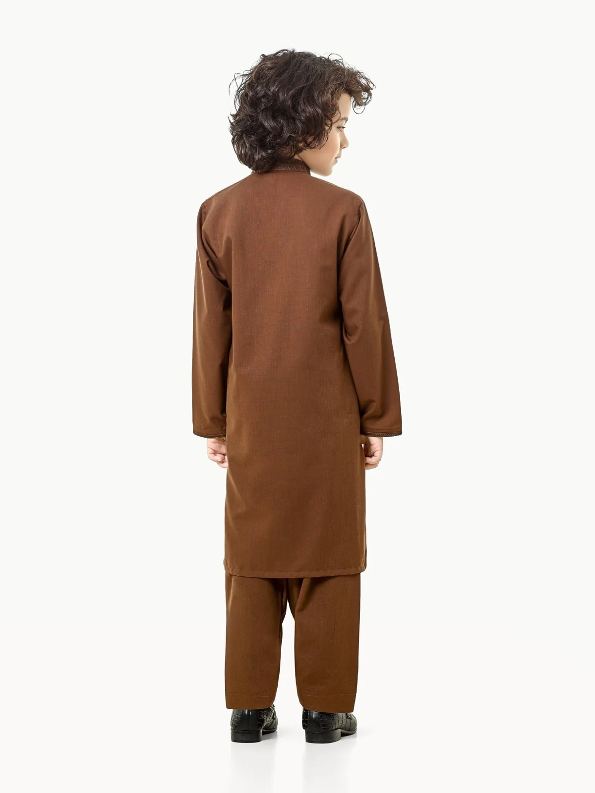 Embroidered Blended Shalwar Kameez - EBTKS22S-3821 - Image 5