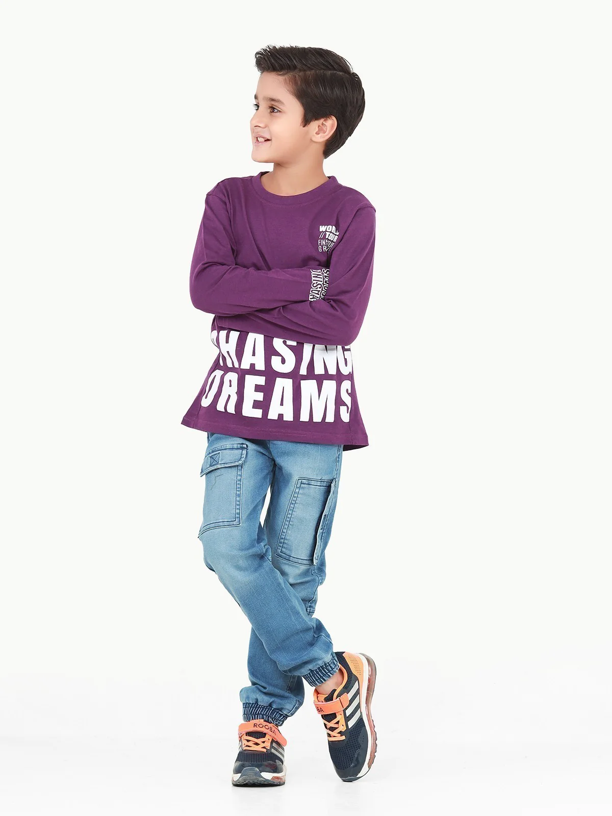 Full Sleeves Graphic Tee - EBTGF22-021 - Image 2