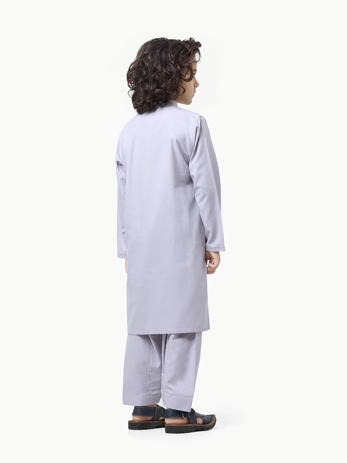 Embroidered Blended Shalwar Kameez - EBTKS23-3876 - Image 6