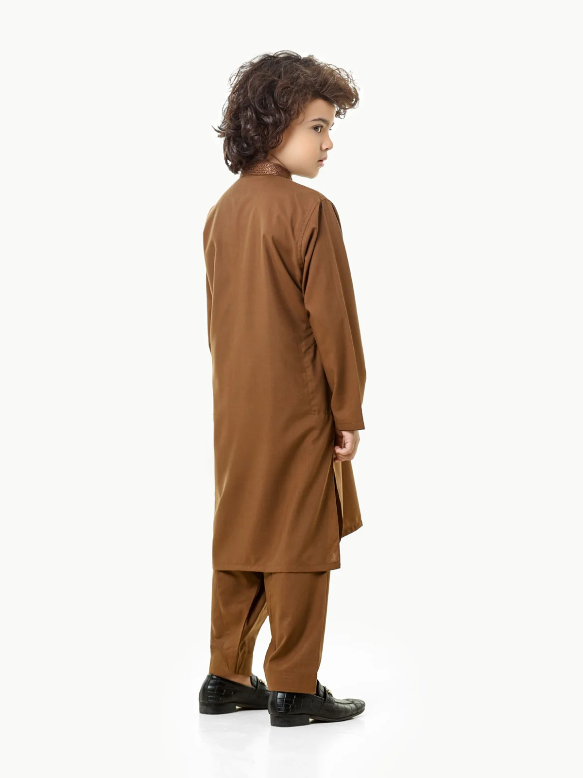 Embroidered Blended Shalwar Kameez - EBTKS22S-3835 - Image 5