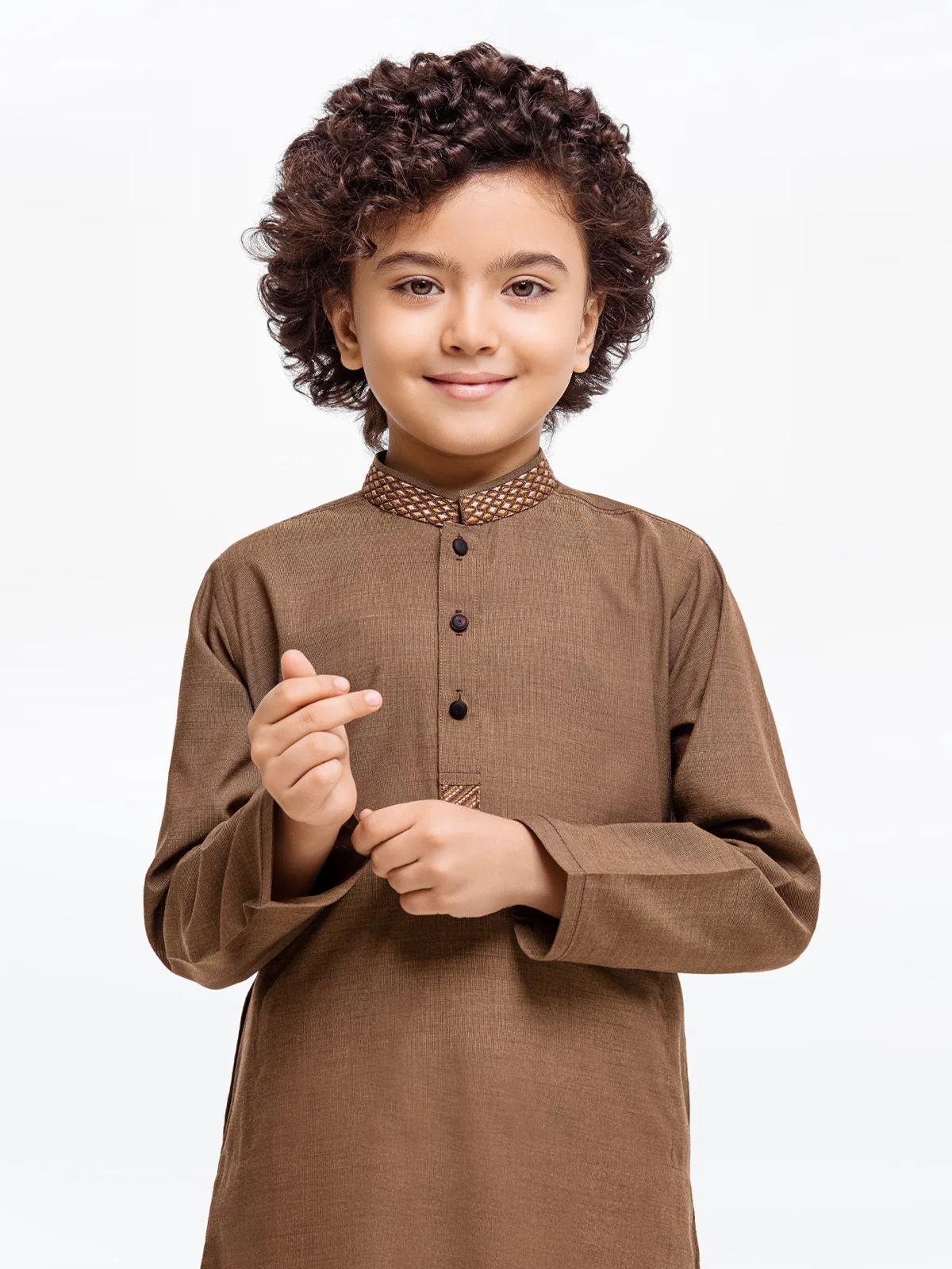 Embroidered Blended Shalwar Kameez - EBTKS23-3895 - Image 2