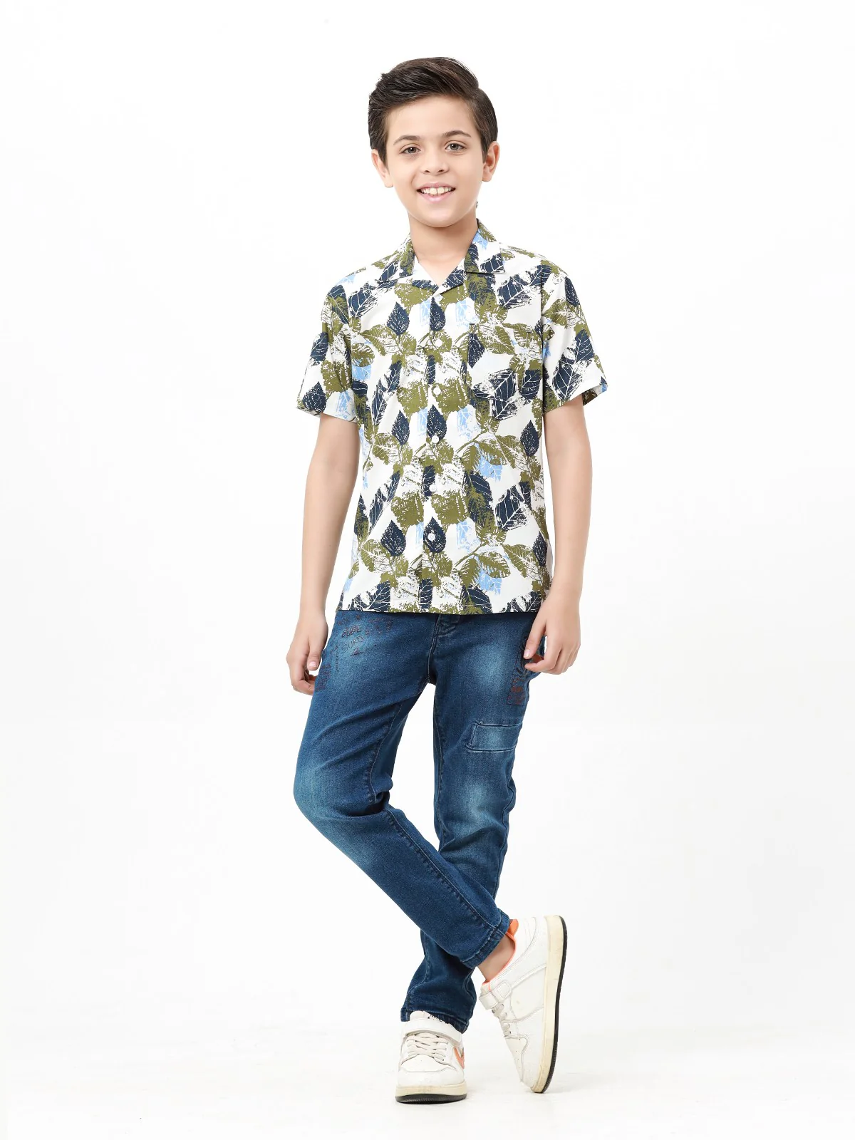 Half Sleeves Printed Shirt - EBTS22-27456