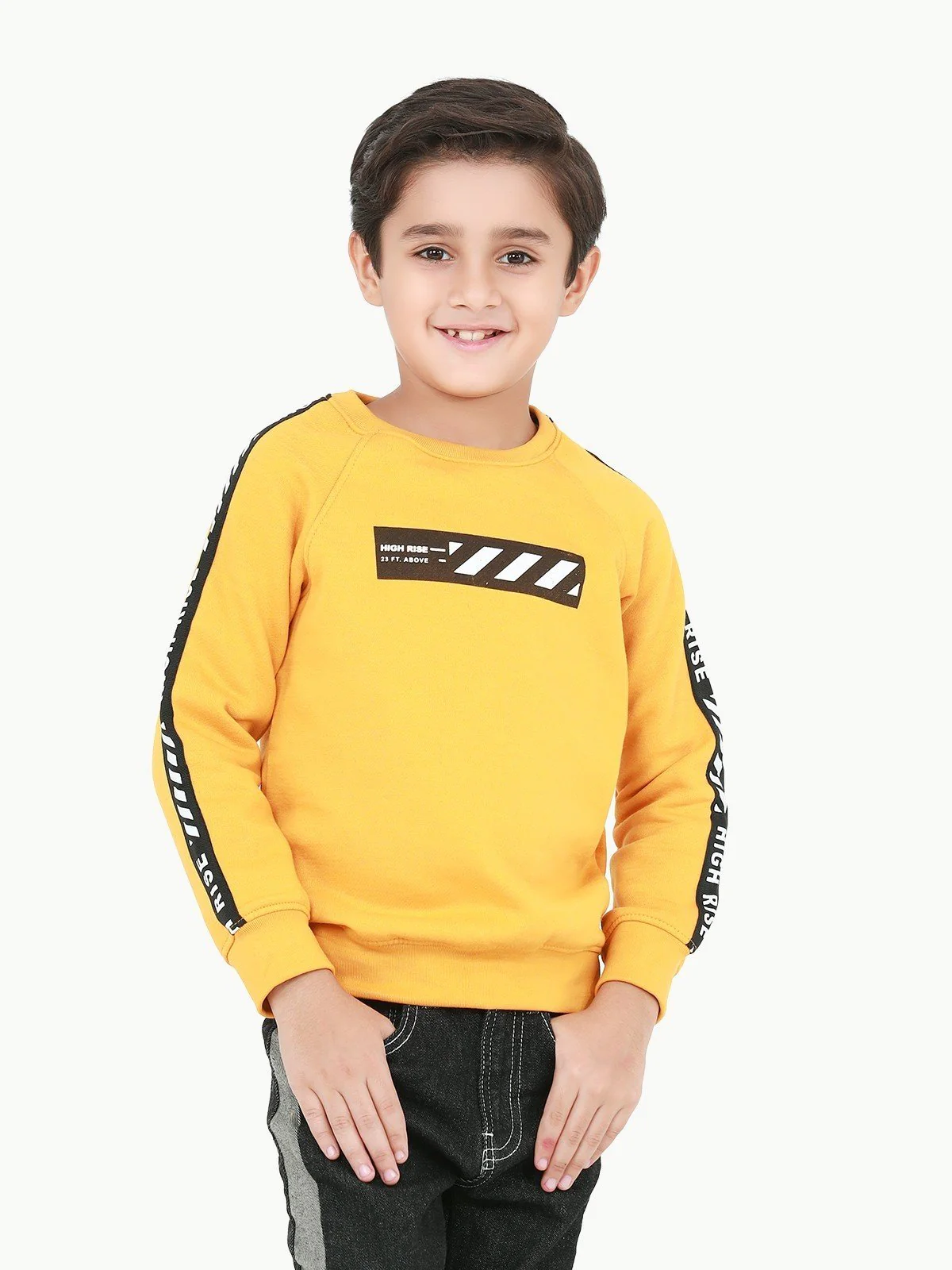 Crew Neck Graphic Sweatshirt - EBTSS22-003