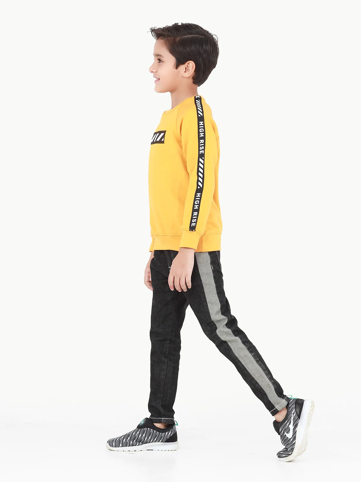 Crew Neck Graphic Sweatshirt - EBTSS22-003 - Image 3