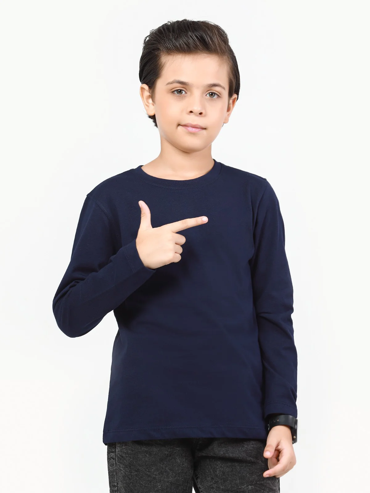 Full Sleeves Basic Tee - EBTBF22-003 - Image 3