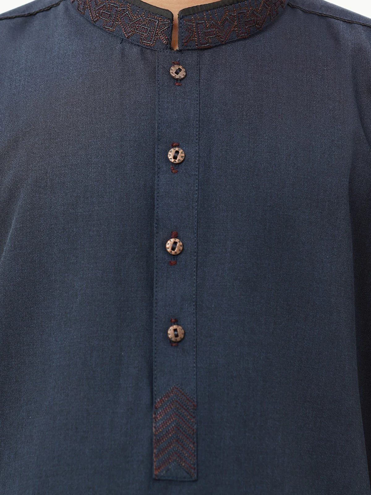 Embroidered Blended Shalwar Kameez - EBTKS23-3864 - Image 4
