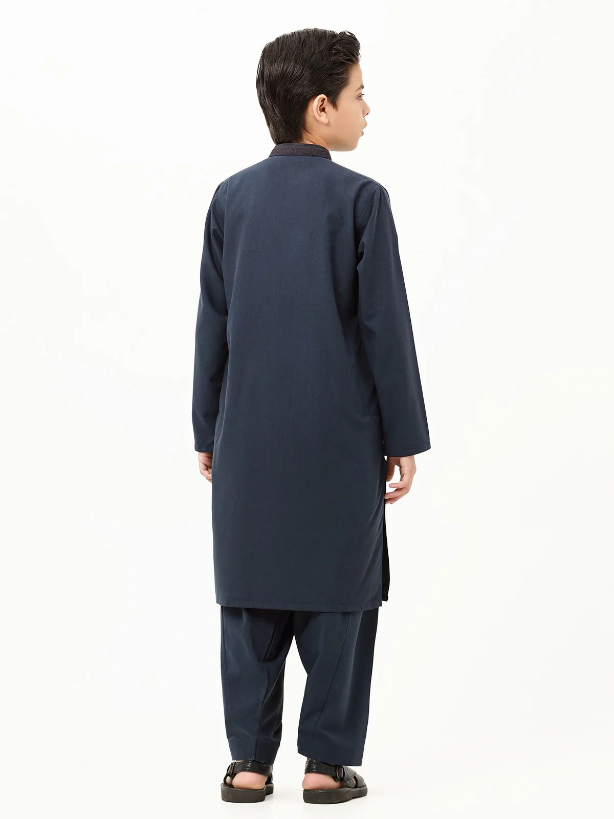 Embroidered Blended Shalwar Kameez - EBTKS23-3864 - Image 5