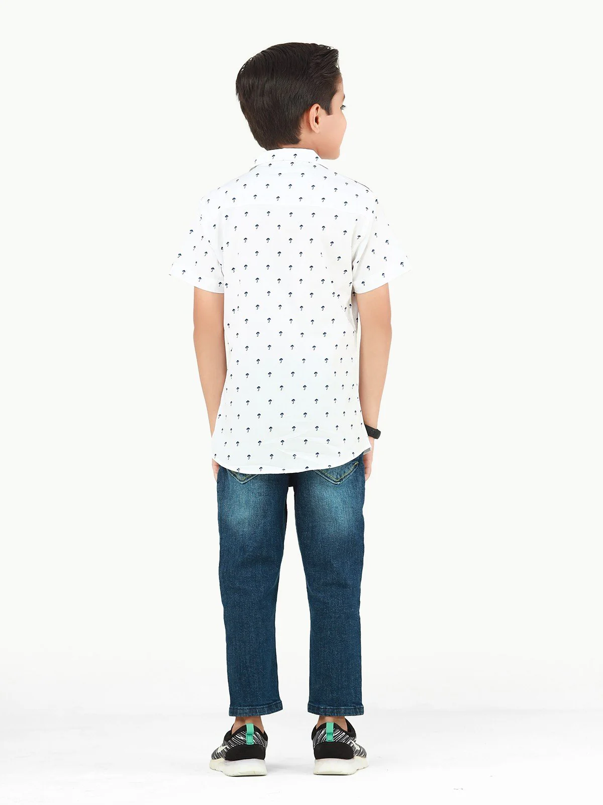 Half Sleeves Printed Shirt - EBTS22-27410 - Image 6
