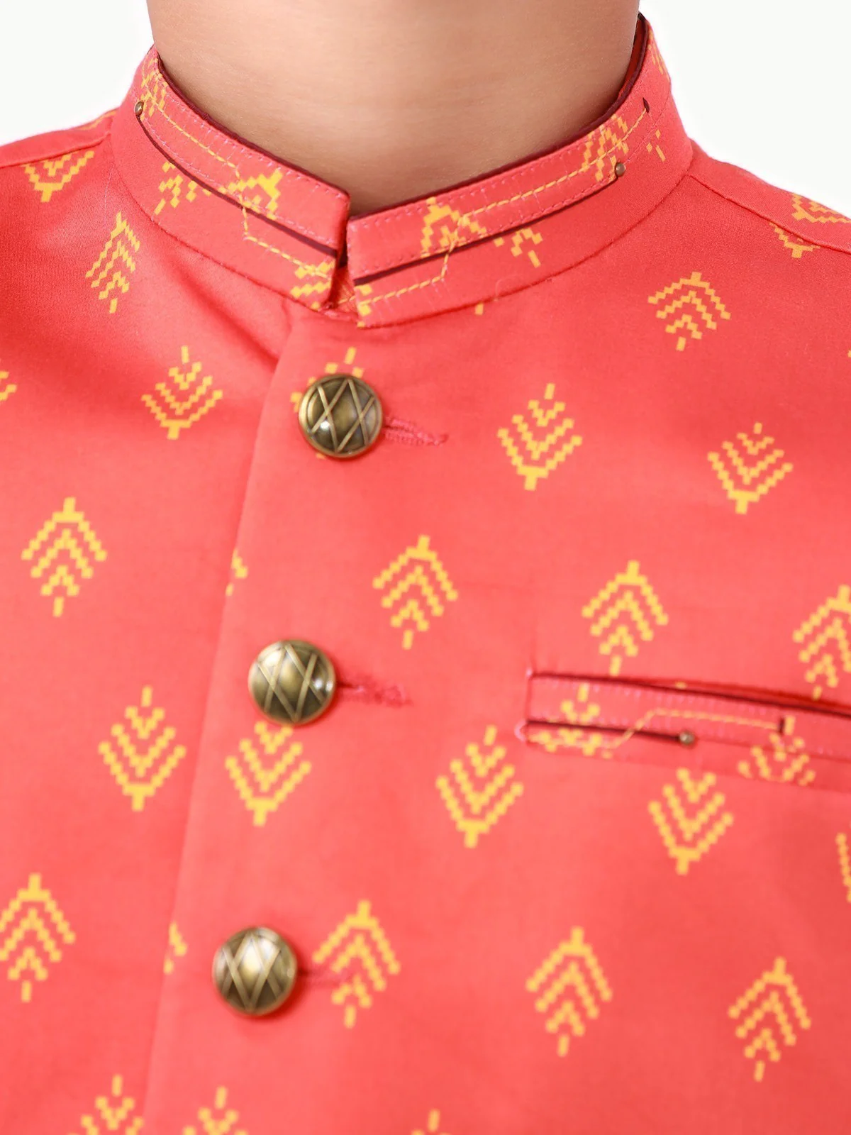 Cotton Waistcoat Suit - EBTWCS22-25175 - Image 5
