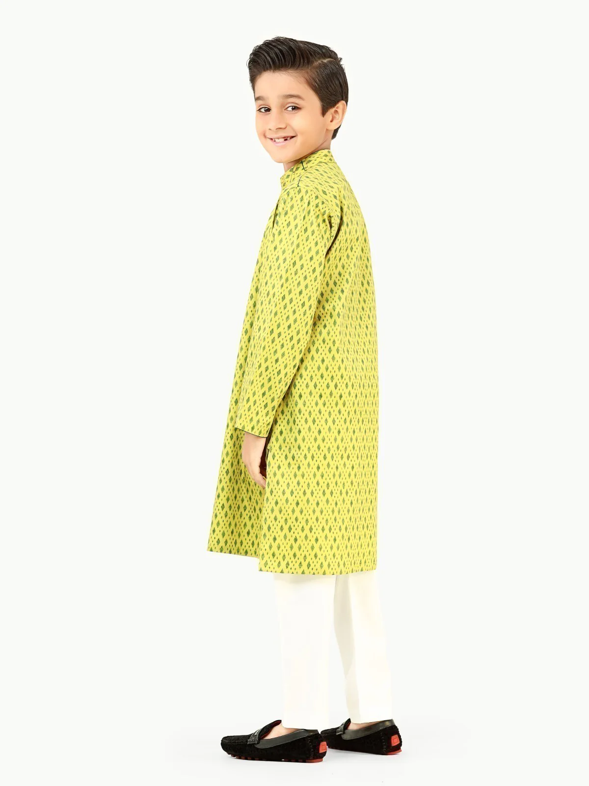 Embroidered Blended Kurta - EBTK22-3839 - Image 5
