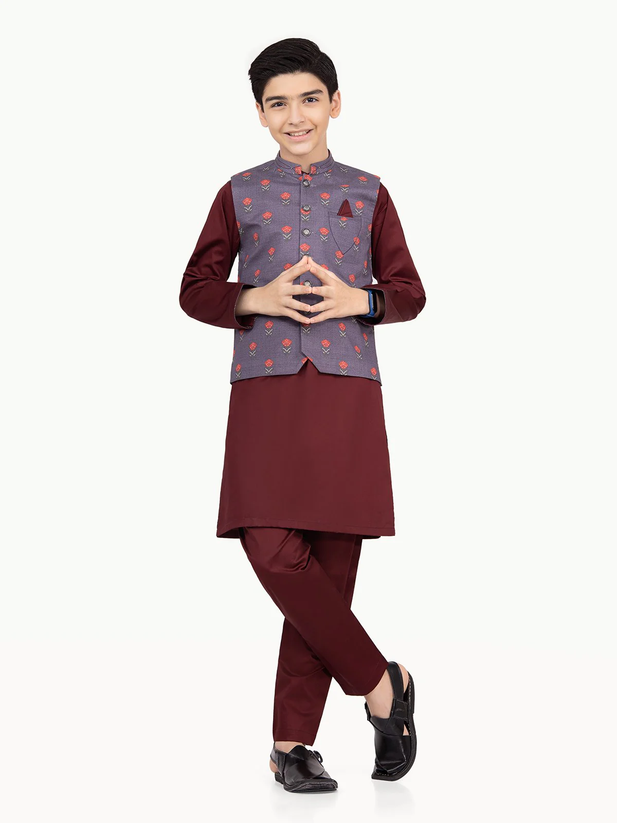 Cotton Waistcoat Suit - EBTWCS22-25158