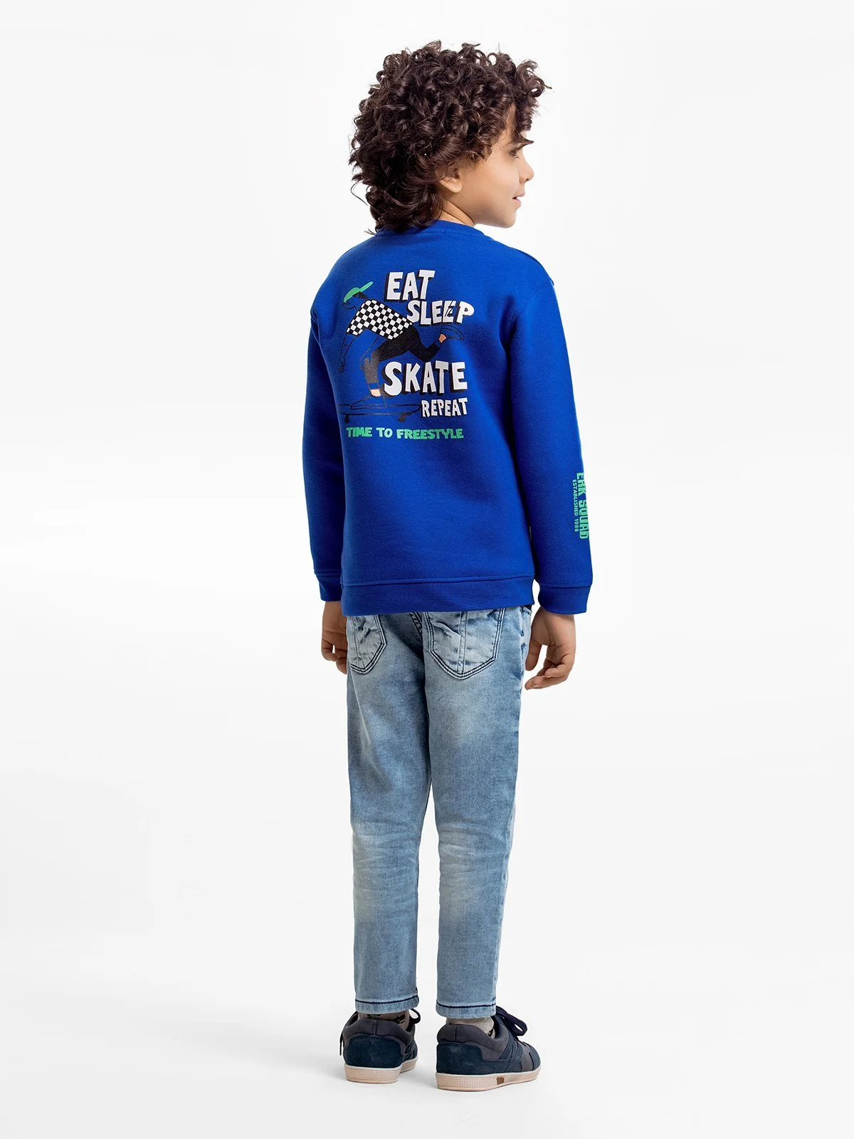 Crew Neck Graphic Sweatshirt - EBTSS23-002 - Image 6
