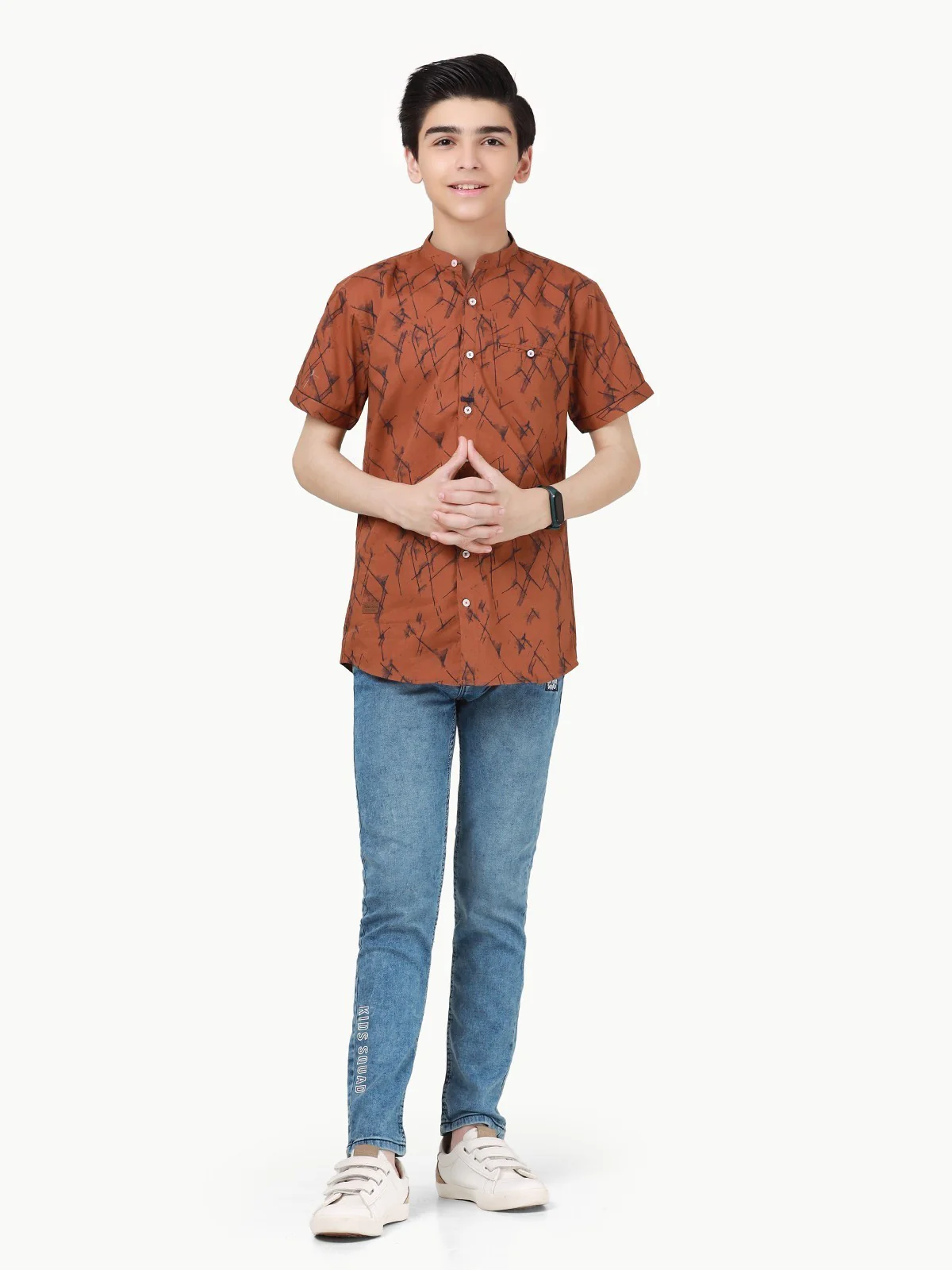 Half Sleeves Printed Shirt - EBTS22-27455
