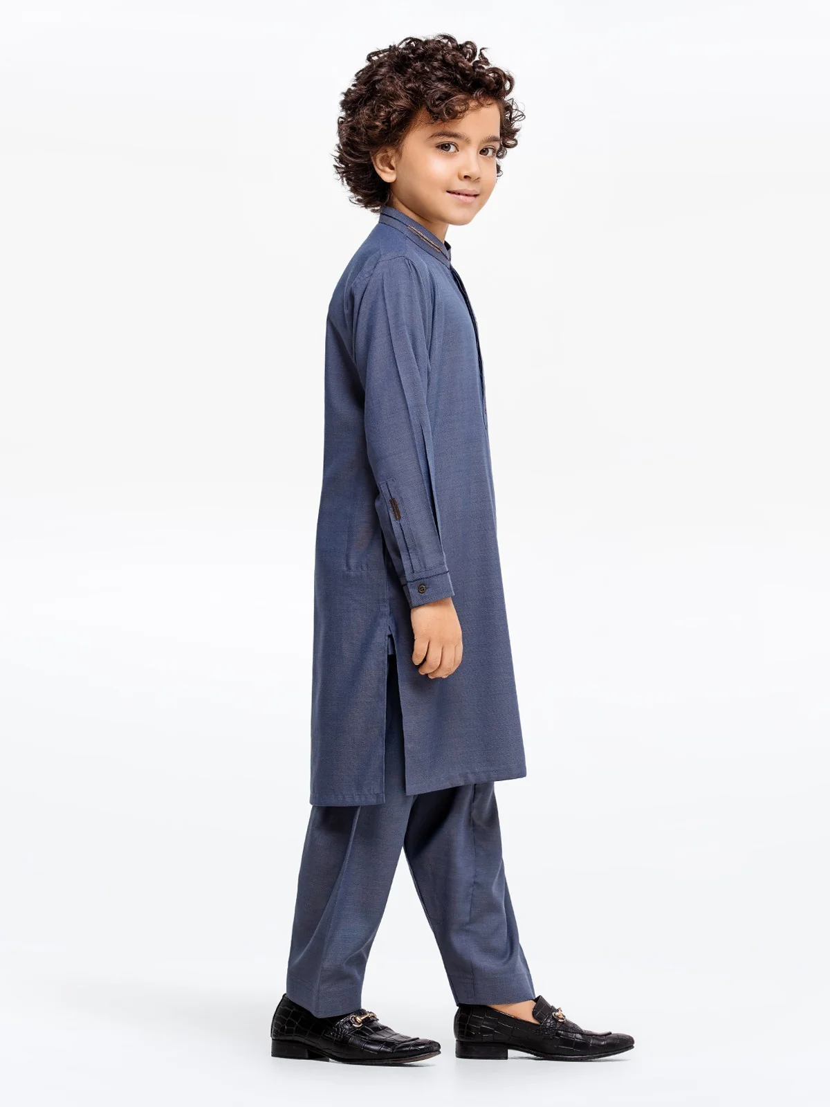 Embroidered Blended Shalwar Kameez - EBTKS23-3879 - Image 4