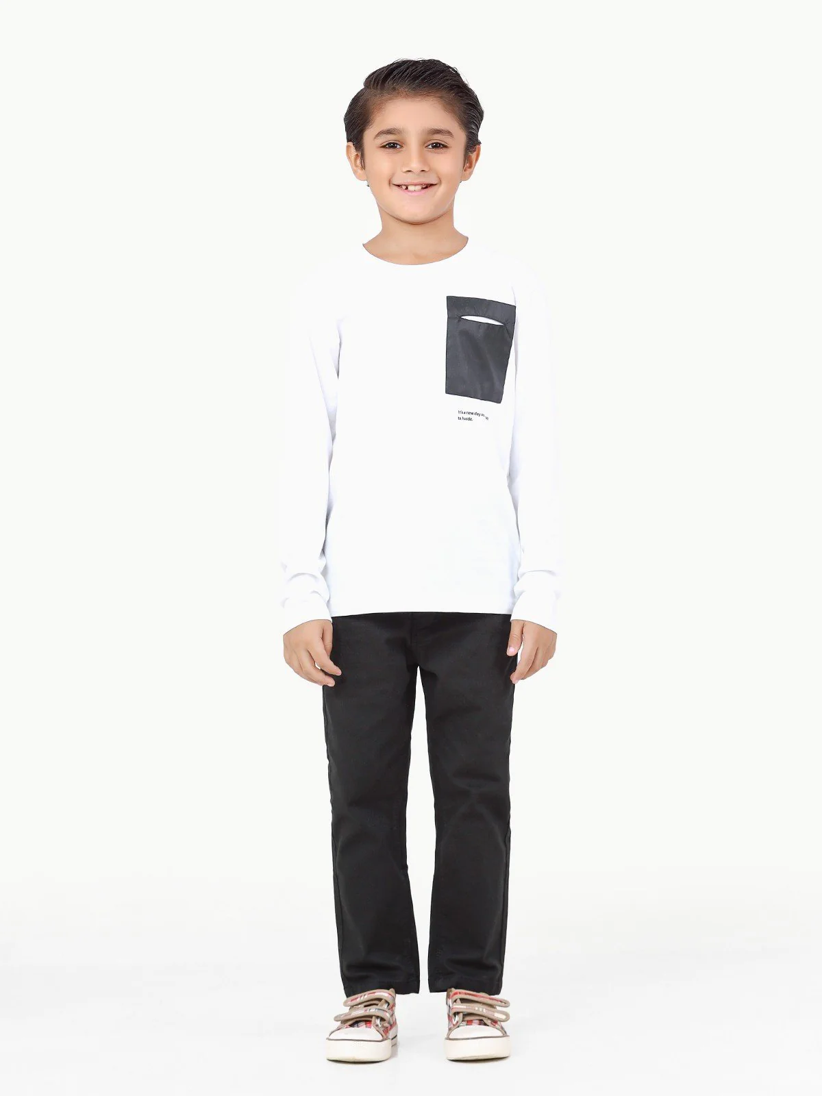 Full Sleeves Graphic Tee - EBTGF22-015 - Image 2