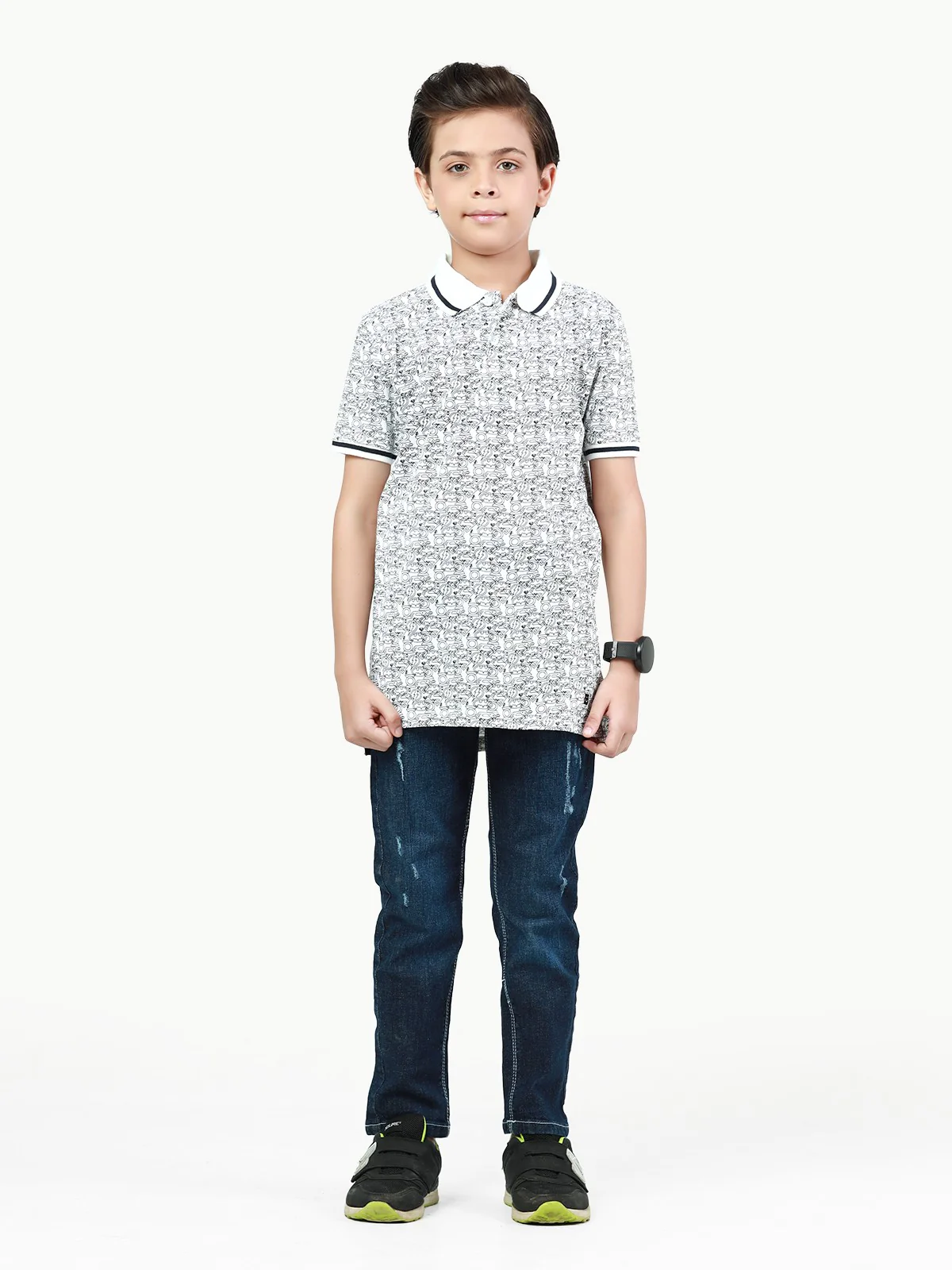All Over Print Polo - EBTPS22-002