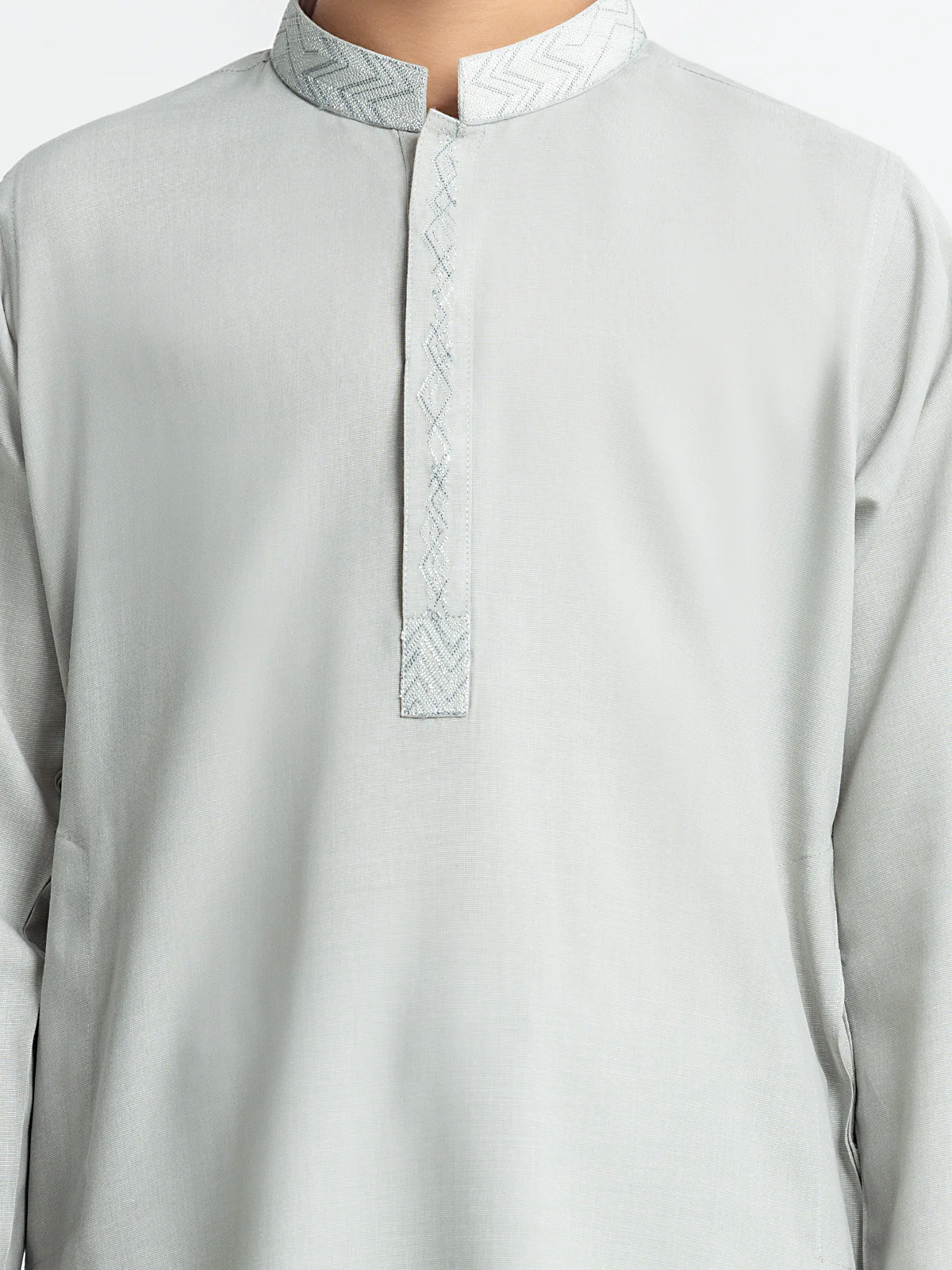 Embroidered Blended Shalwar Kameez - EBTKS24-3958 - Image 3