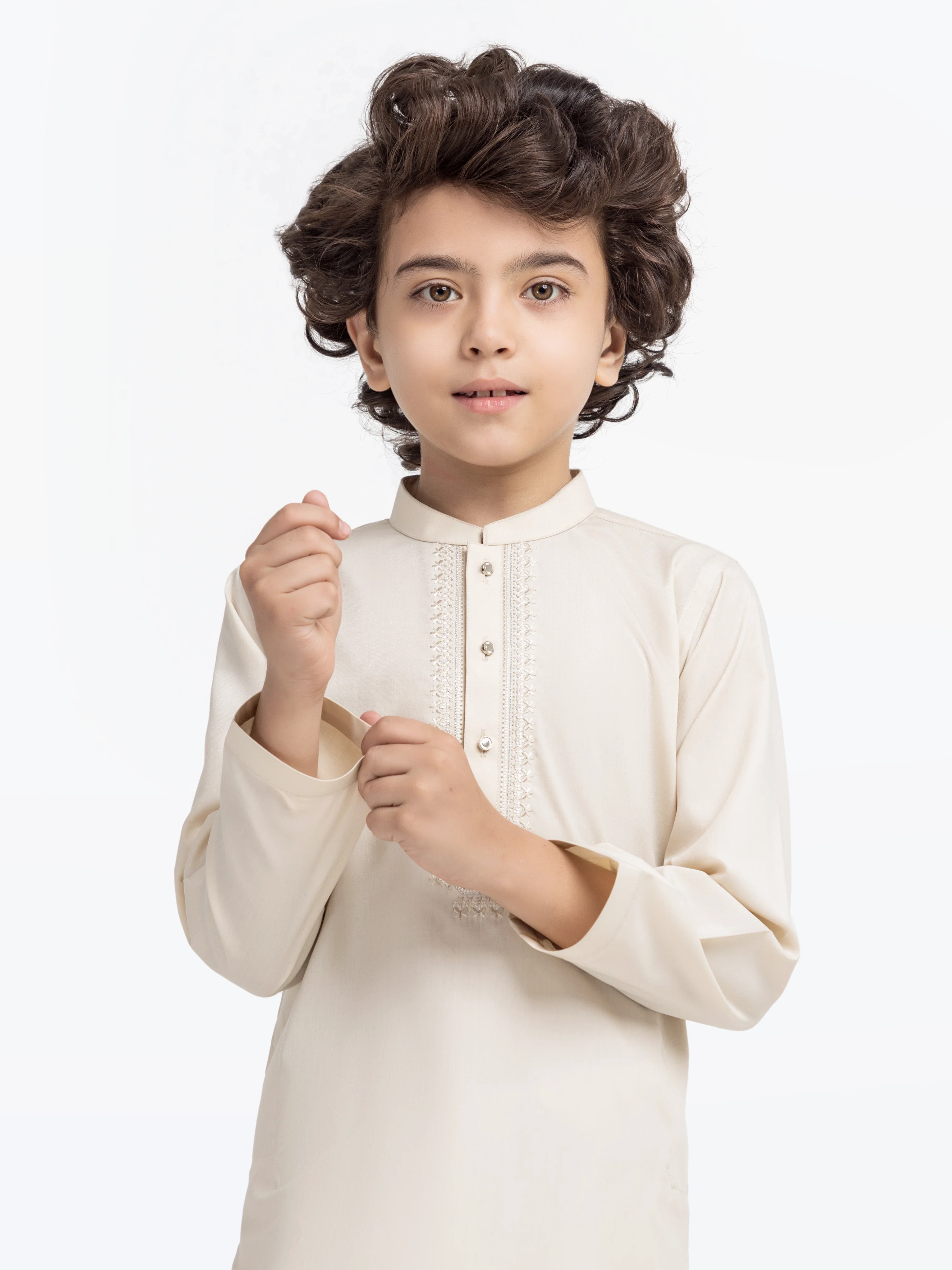 Embroidered Blended Shalwar Kameez - EBTKS5-4029 - Image 2