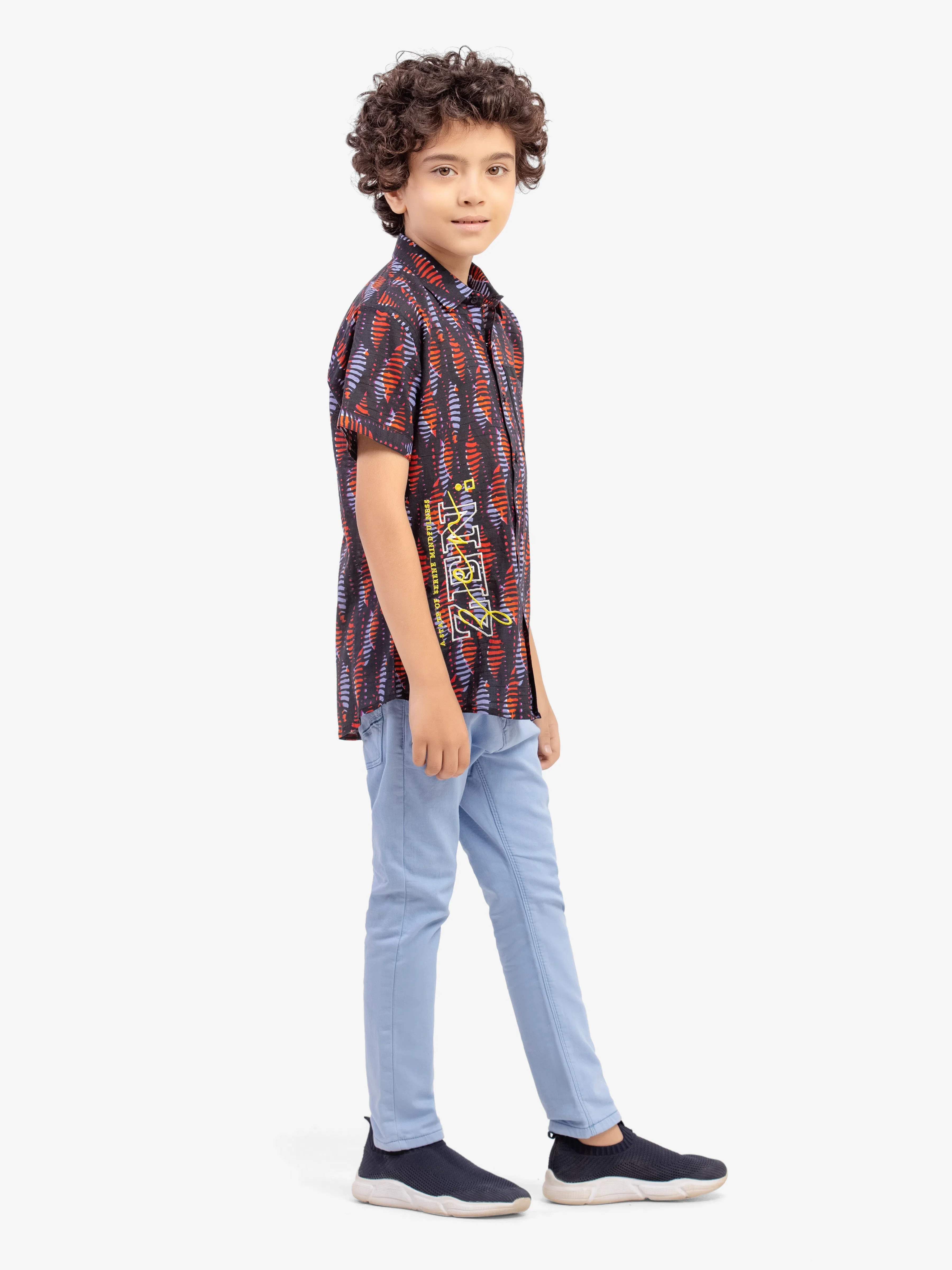 Printed Shirt - EBTS5-27637 - Image 4