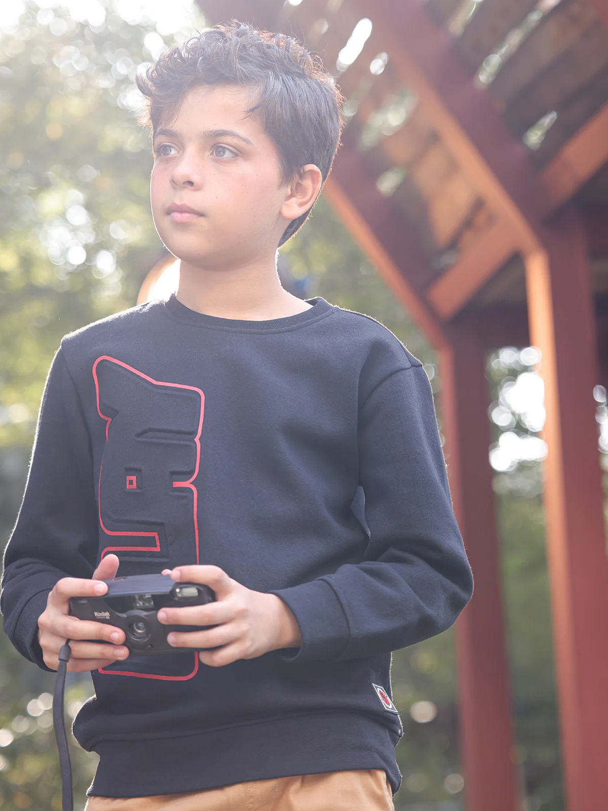 Crew Neck Play Sweatshirt - EBTSS23-013 - Image 3