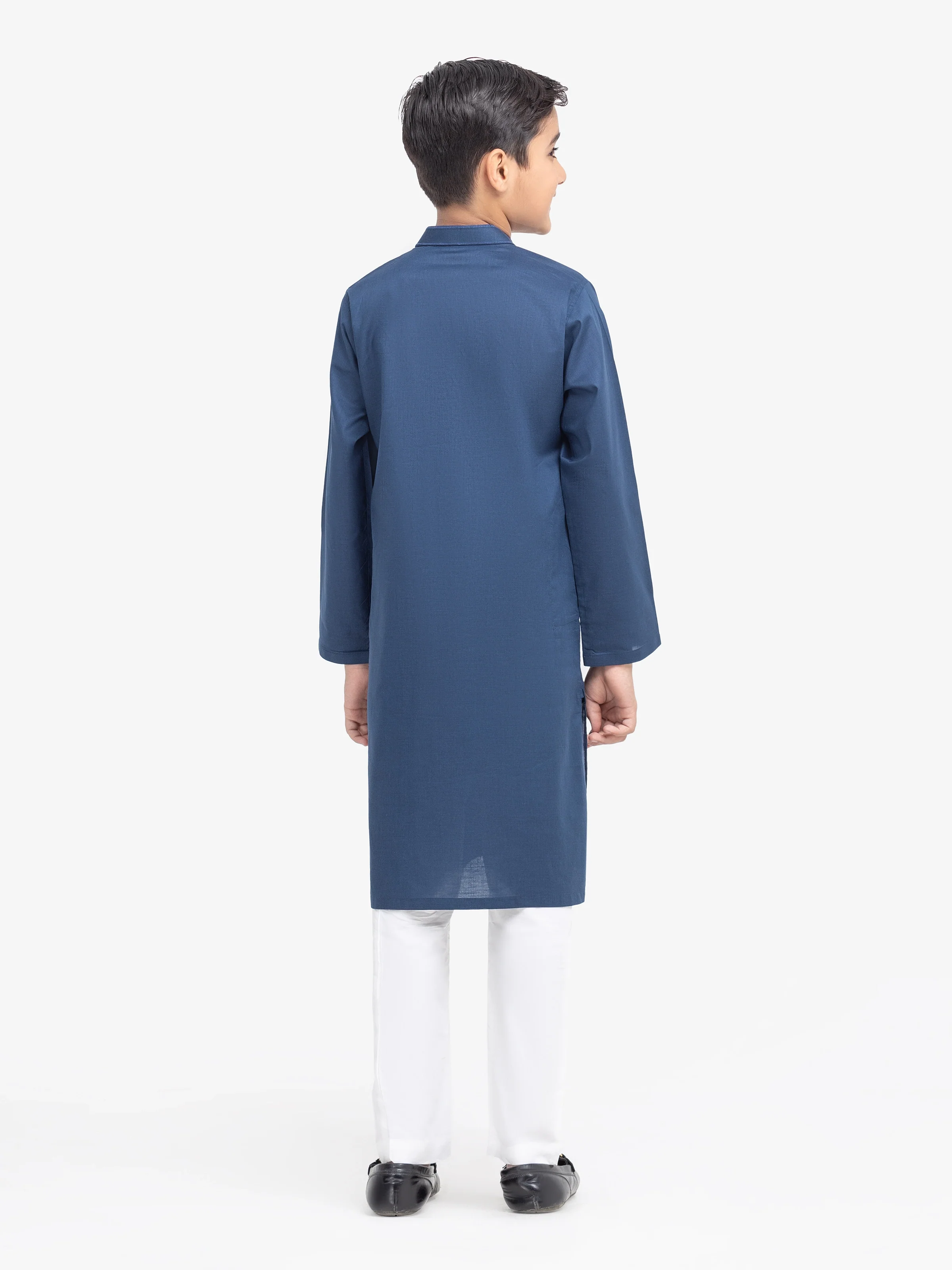 Embroidered Cambric Kurta - EBTK25-4001 - Image 5