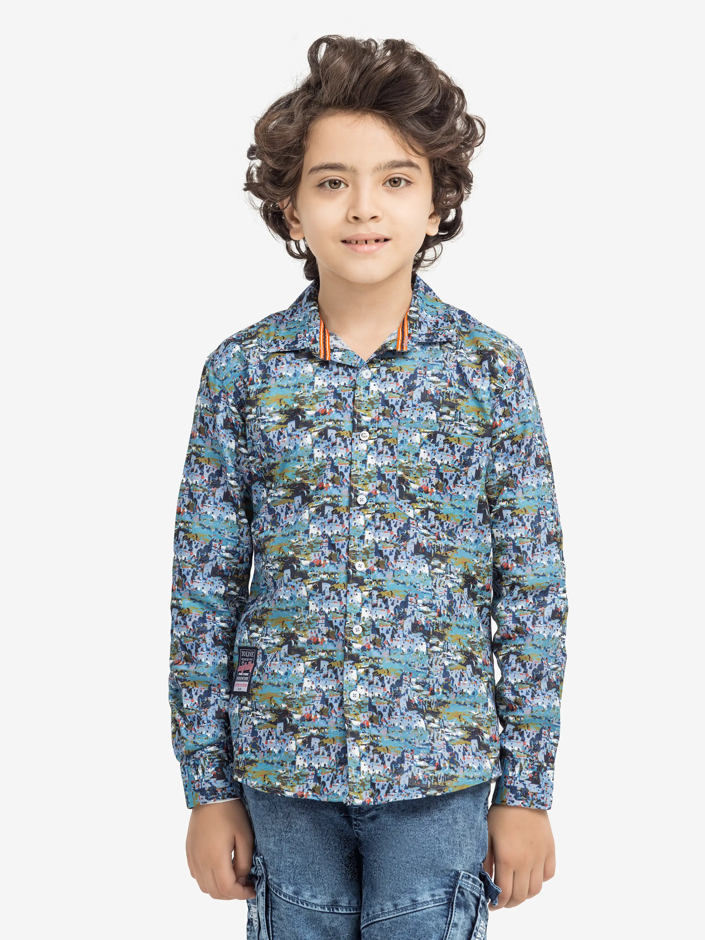 Printed Shirt - EBTS5-27595