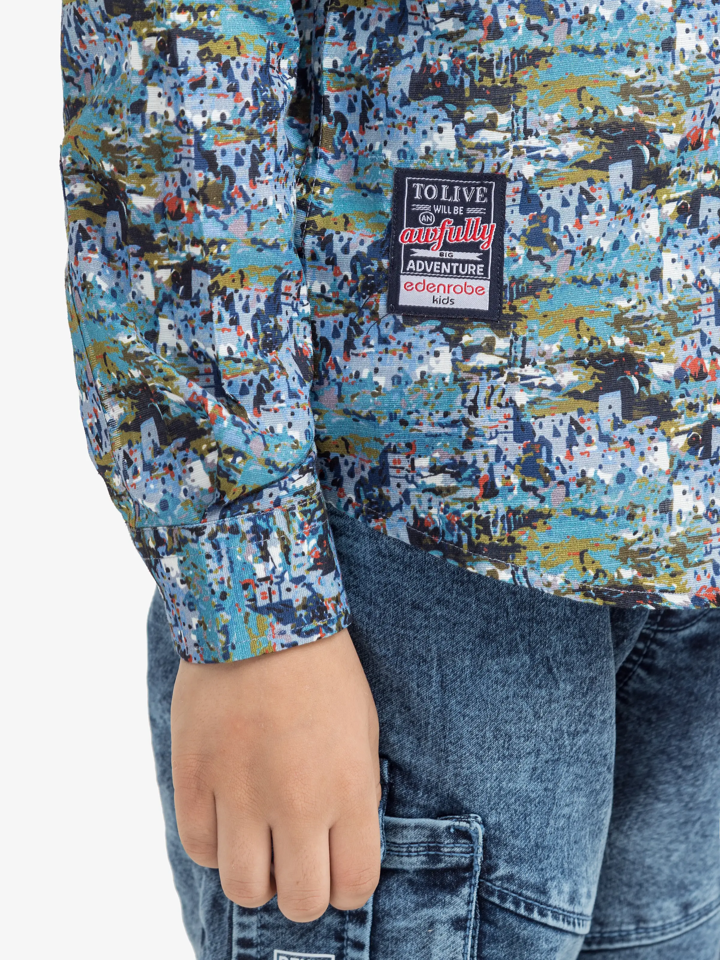 Printed Shirt - EBTS5-27595 - Image 4