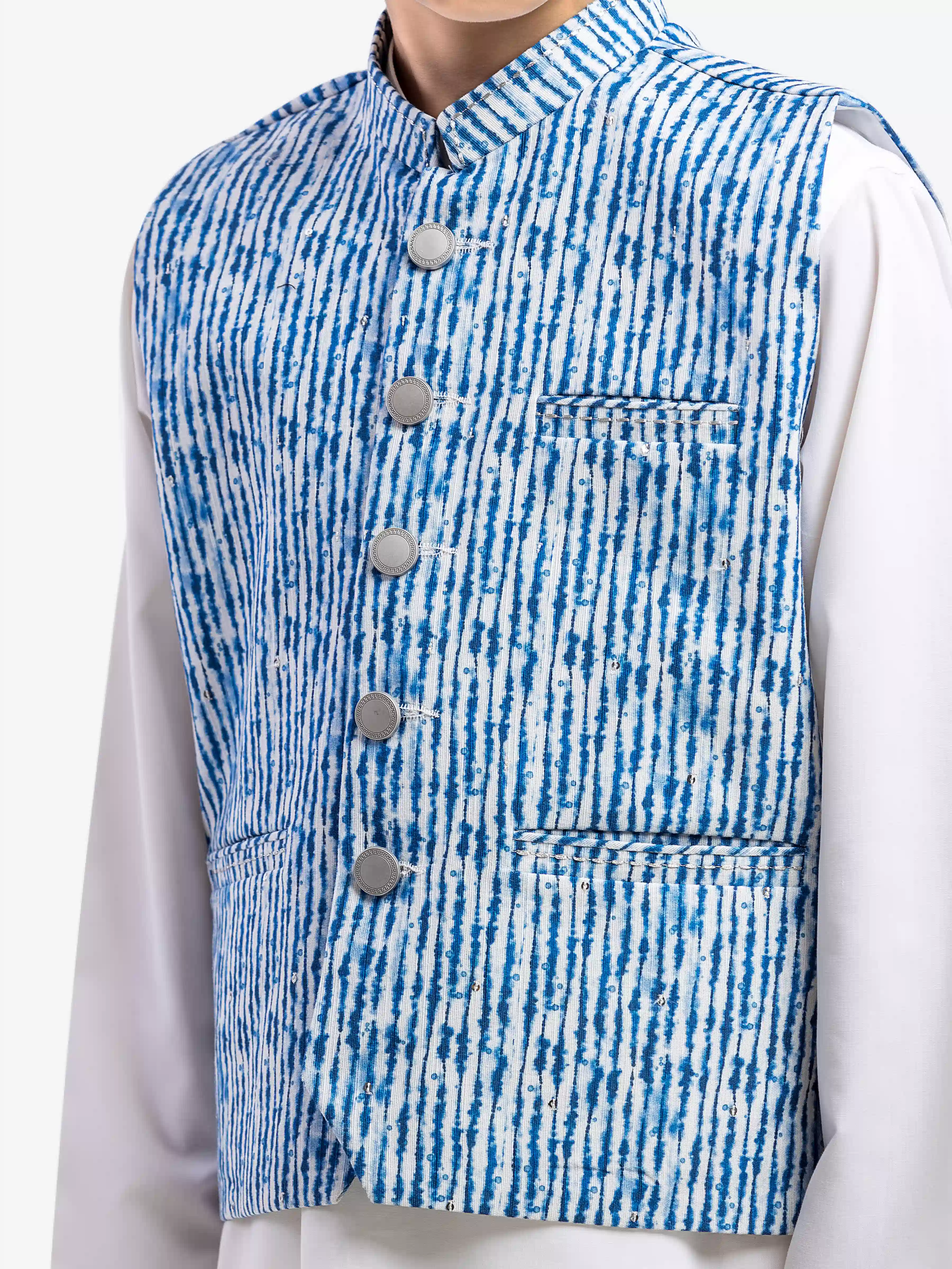 Blended Waistcoat Suit - EBTWCS25-25195 - Image 2