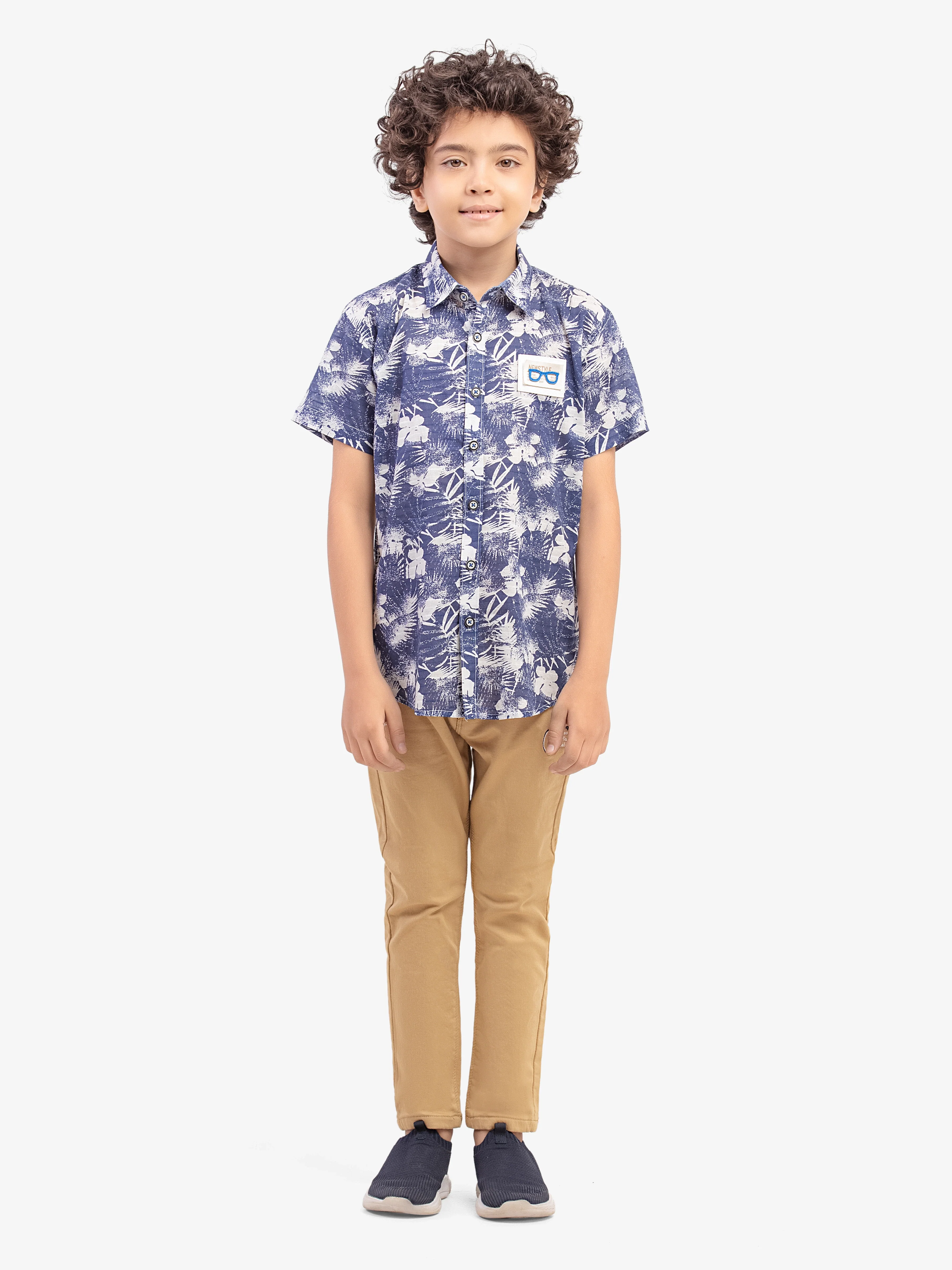 Half Sleeves Printed Shirt - EBTS5-27640 - Image 2