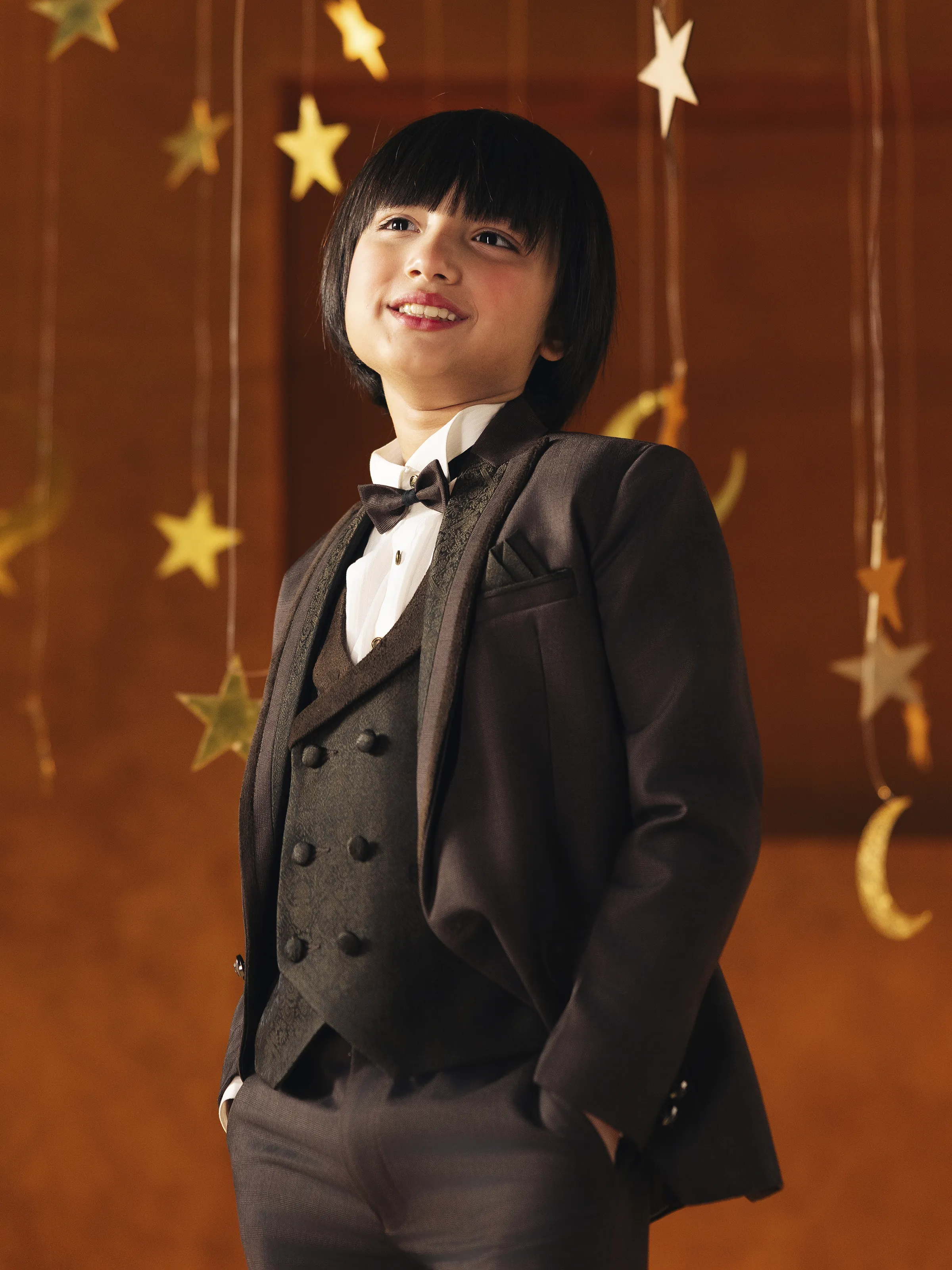 Notch Collar Tuxedo Suit - EBTCPC5-4511 - Image 6