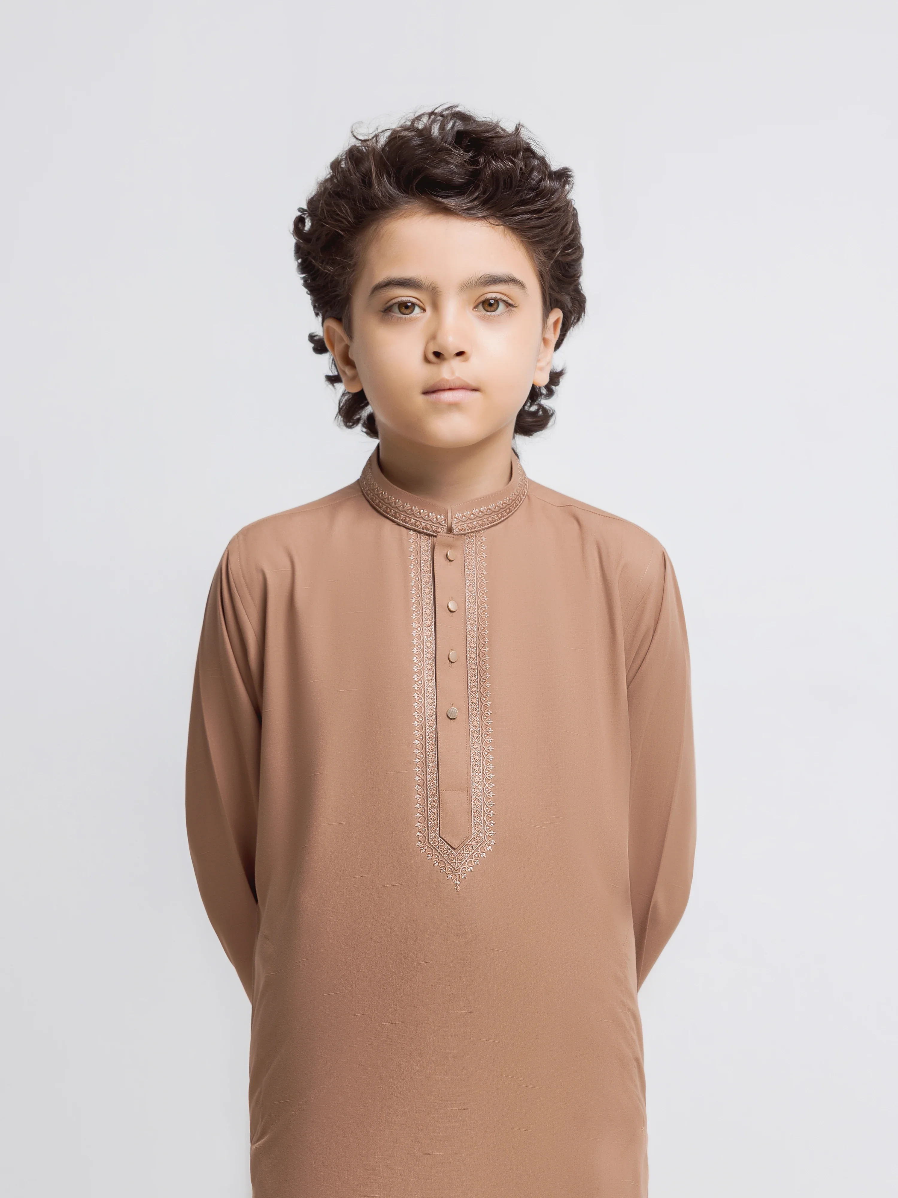 Embroidered Blended Shalwar Kameez - EBTKS6-4112 - Image 2